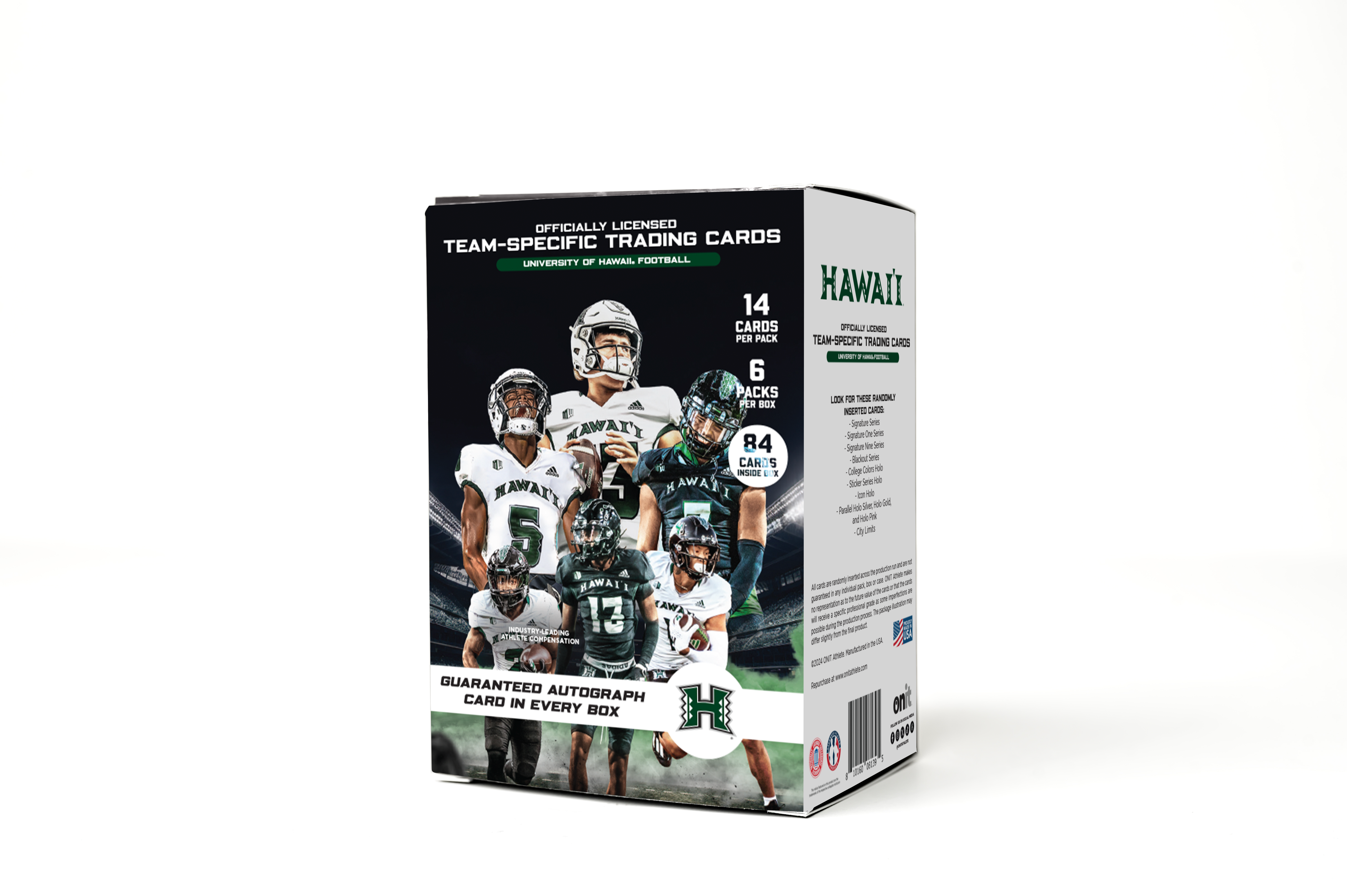 University of Hawaii® 2024 Football - Platinum Box with Guaranteed Autograph