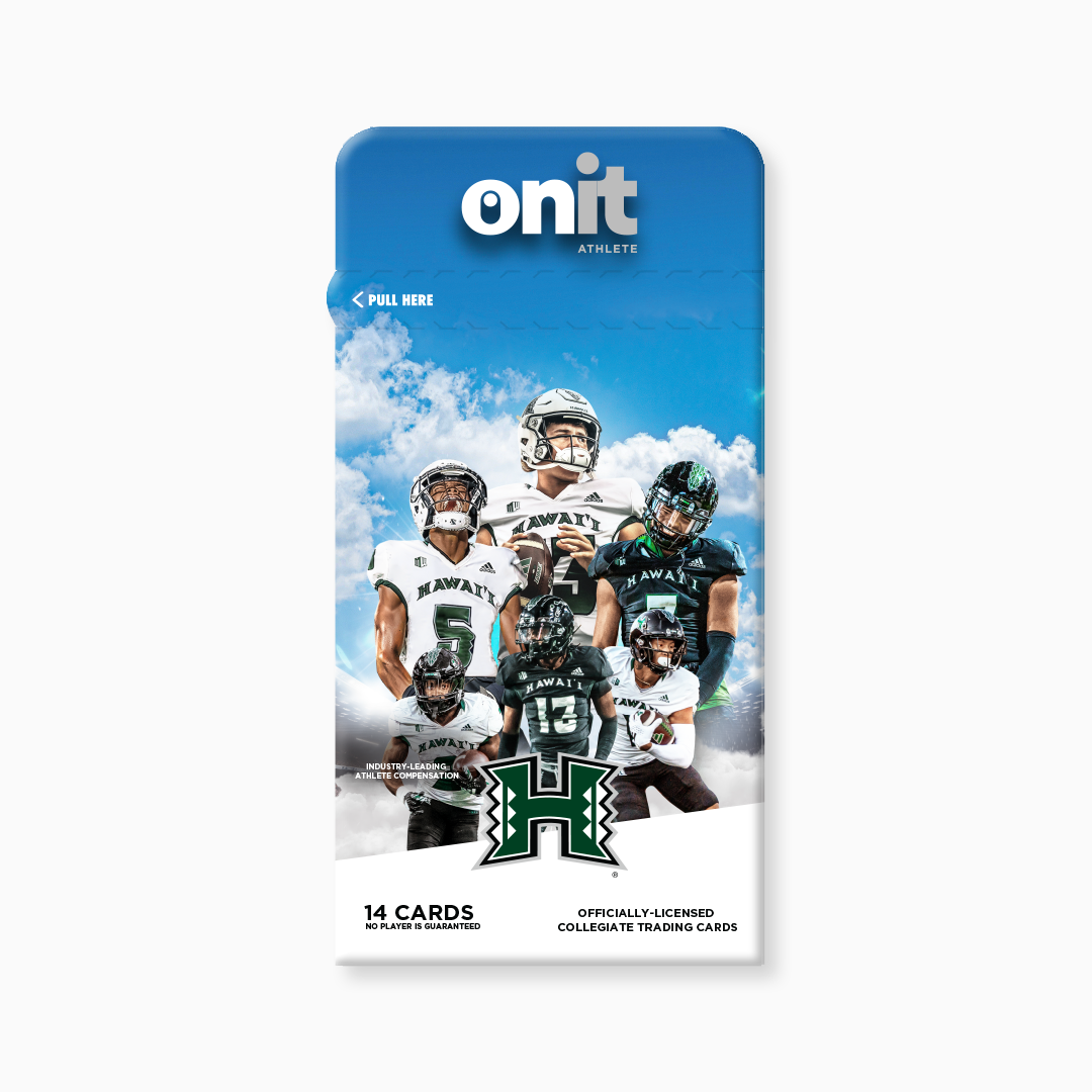 University of Hawaii® 2024 Football Trading Cards - Single Pack