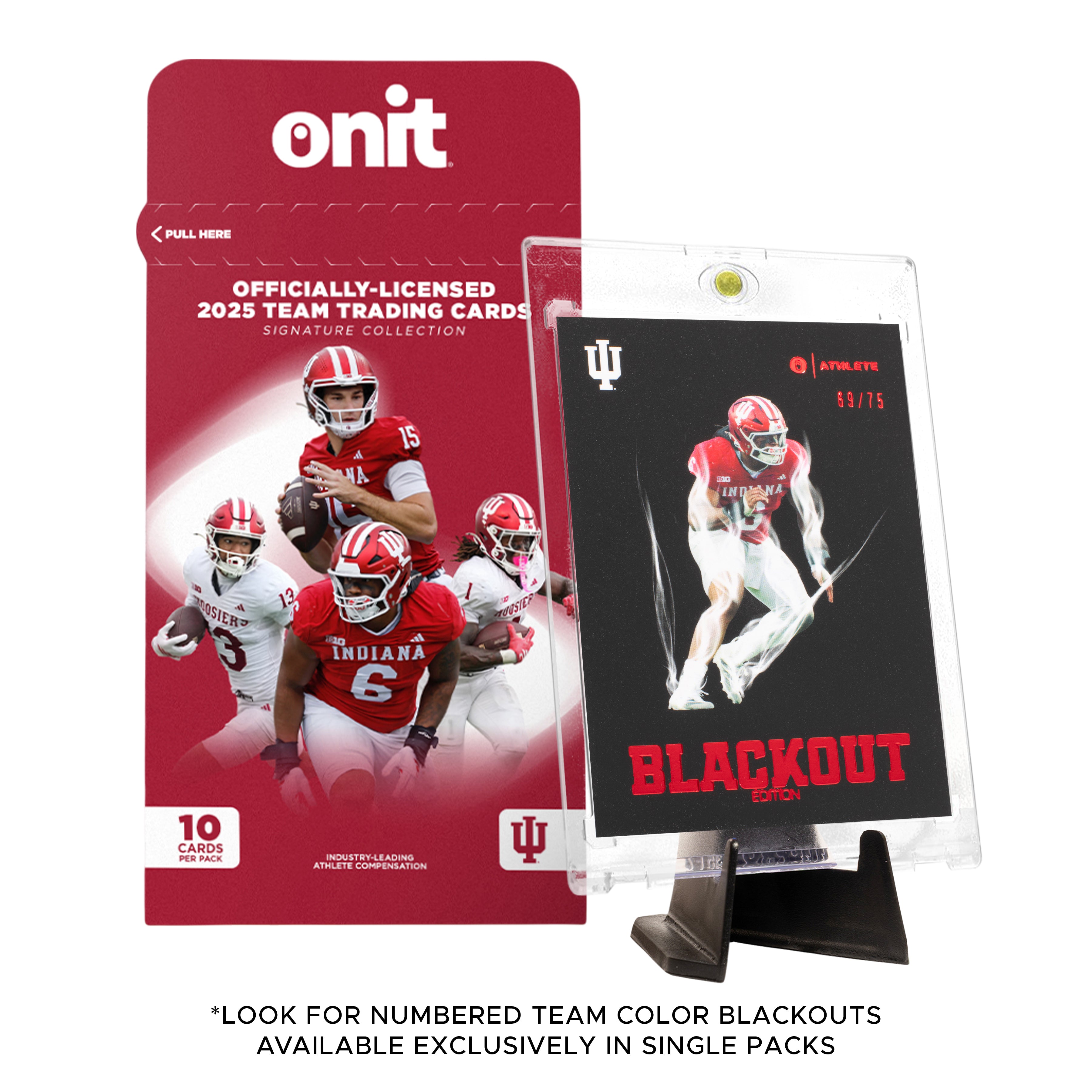 Indiana University Football 2025 Trading Cards - Single Pack