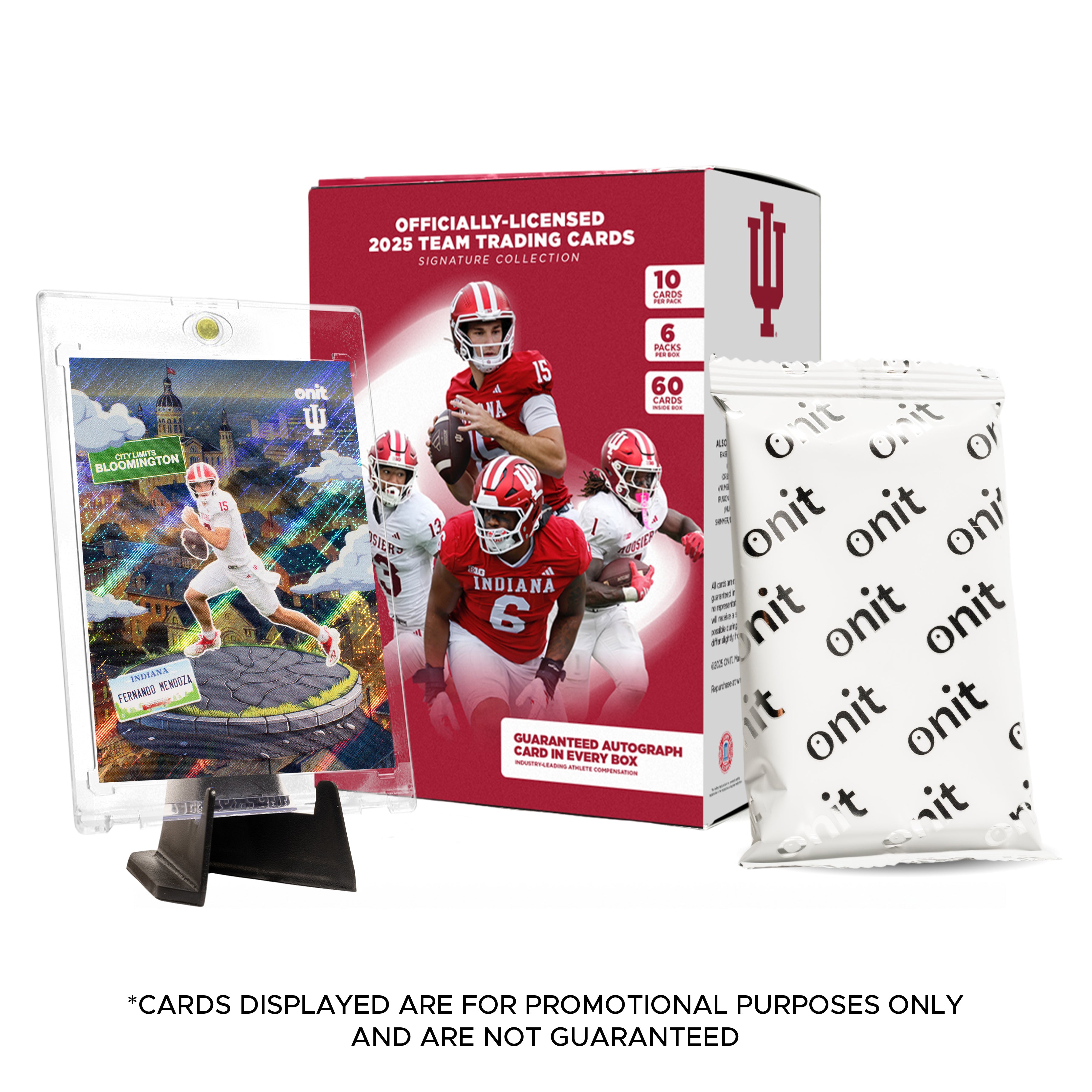 Indiana University Football 2025 Trading Cards - Platinum Box
