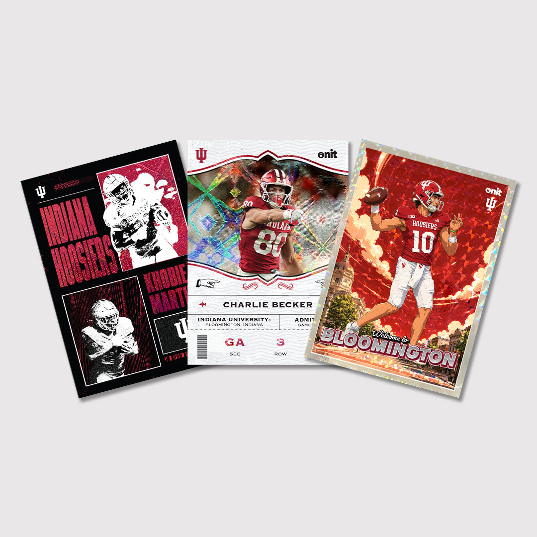 Indiana University Football 2026 Team Trading Cards