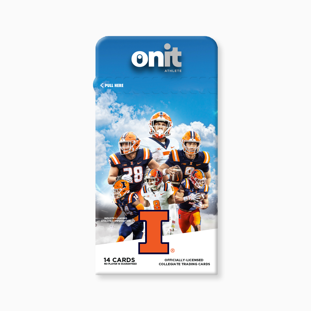 University of Illinois® 2024 Football Trading Cards - Single Pack