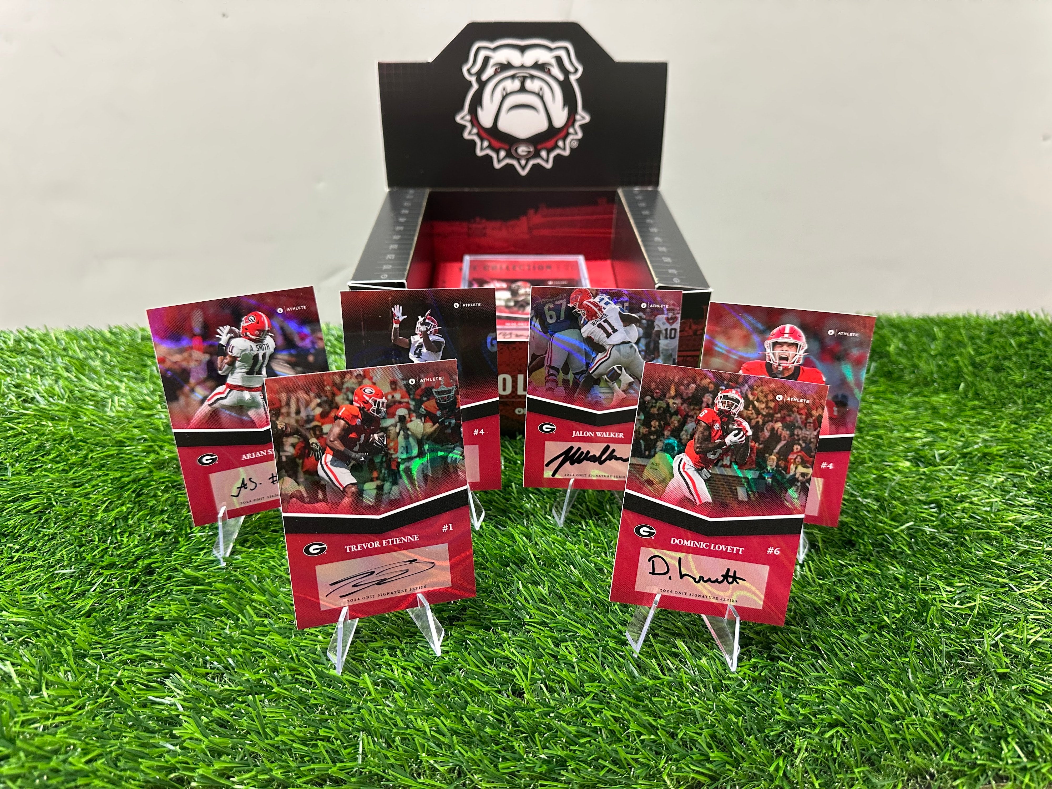 University of Georgia® 2024 Football Autographed Trading Cards Set