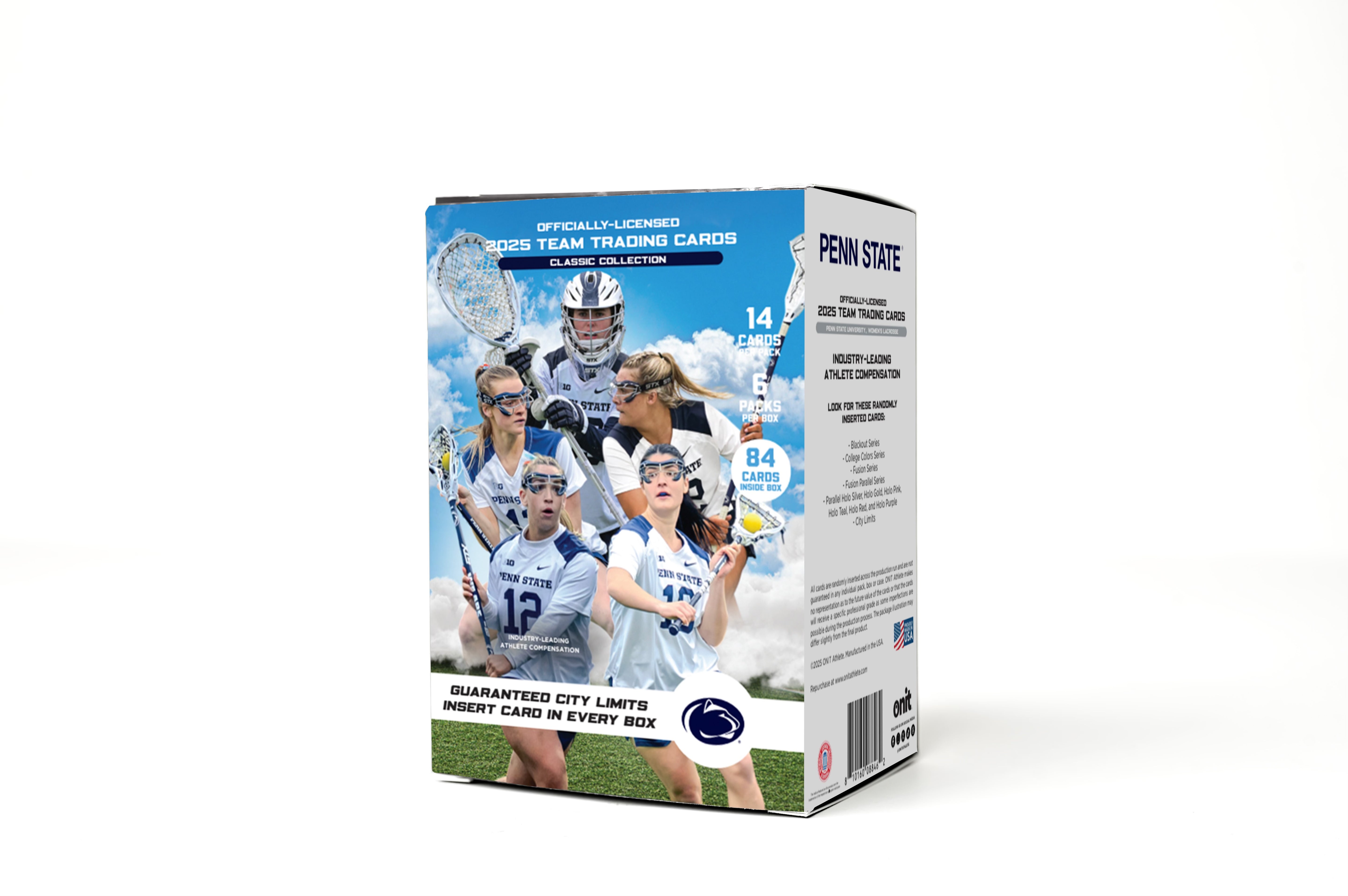 Penn State University® 2025 Women's Lacrosse Trading Cards - Blaster Box