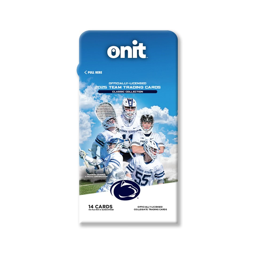 Penn State University® 2025 Men's Lacrosse Trading Cards - Single Pack
