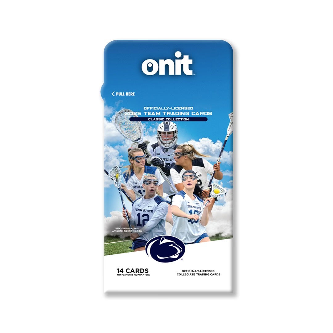 Penn State University® 2025 Women's Lacrosse Trading Cards - Single Pack