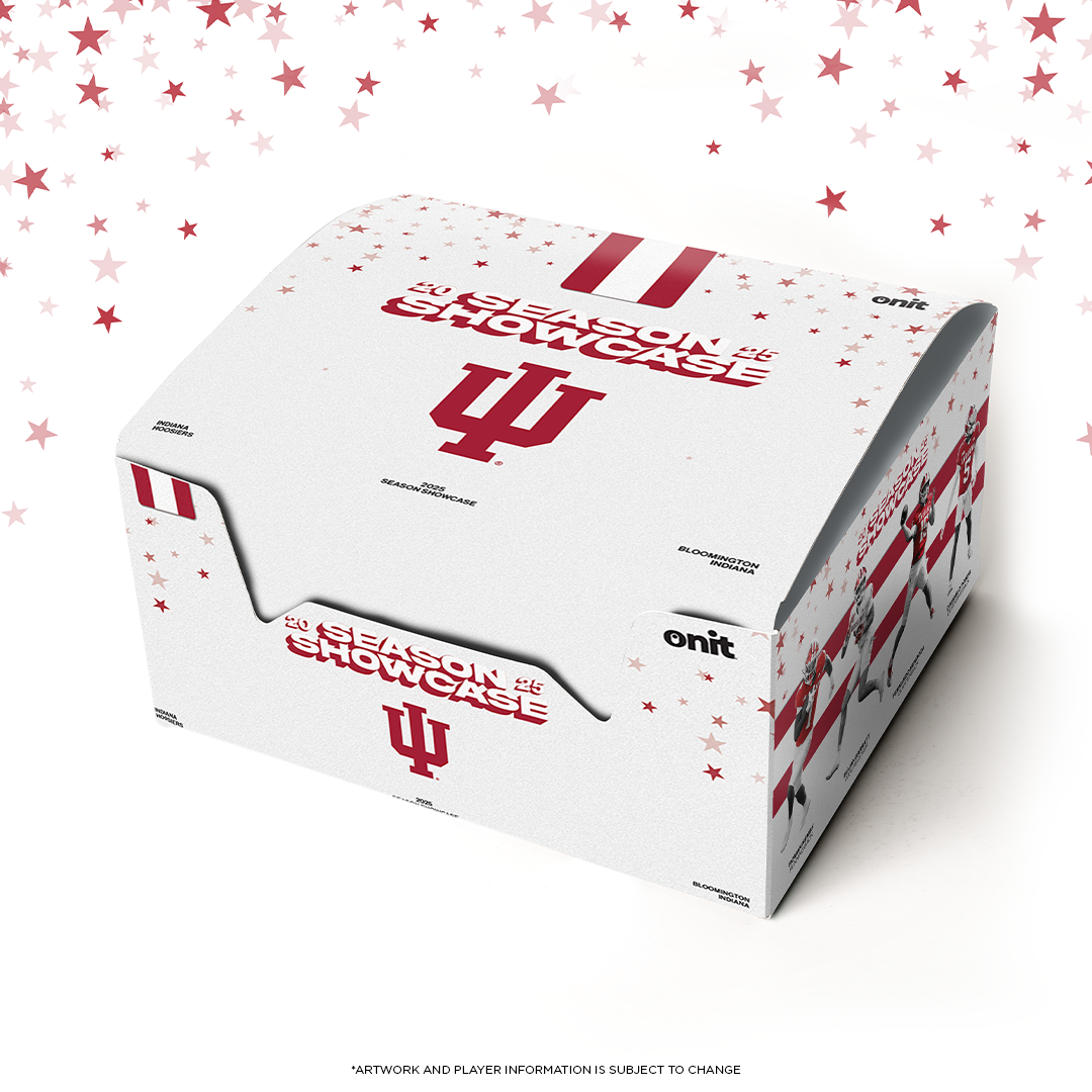 Indiana University Football 2025 Season Showcase Commemorative Box
