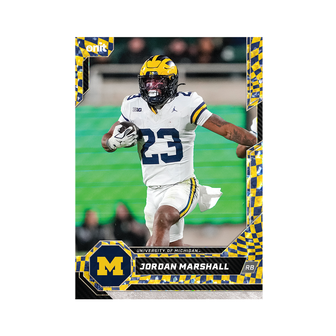 University of Michigan Football 2026 Team Trading Cards
