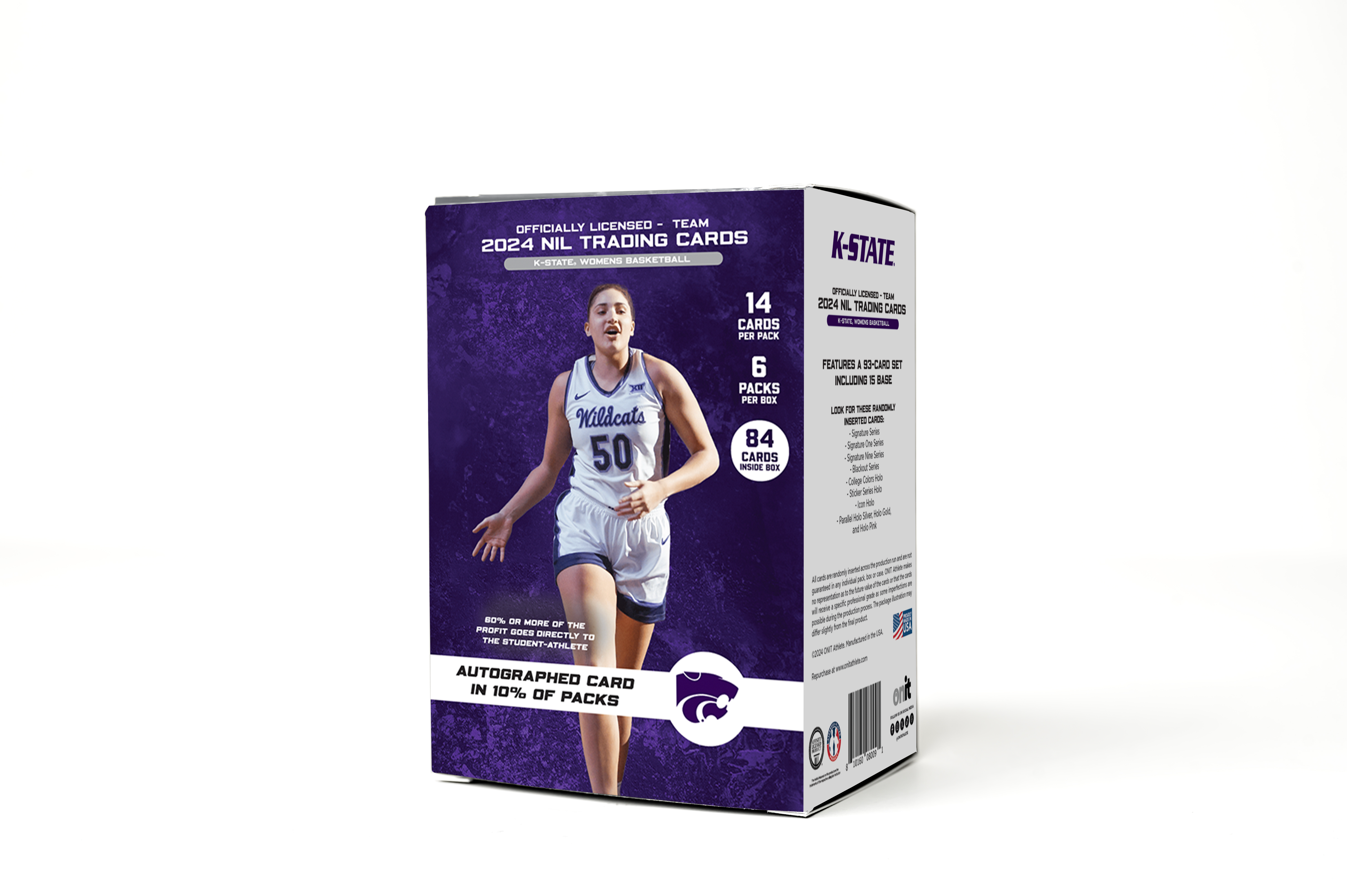 Kansas State University® Platinum Box - NIL Women's Basketball 2023-24 Trading Cards - GUARANTEED AUTOGRAPH