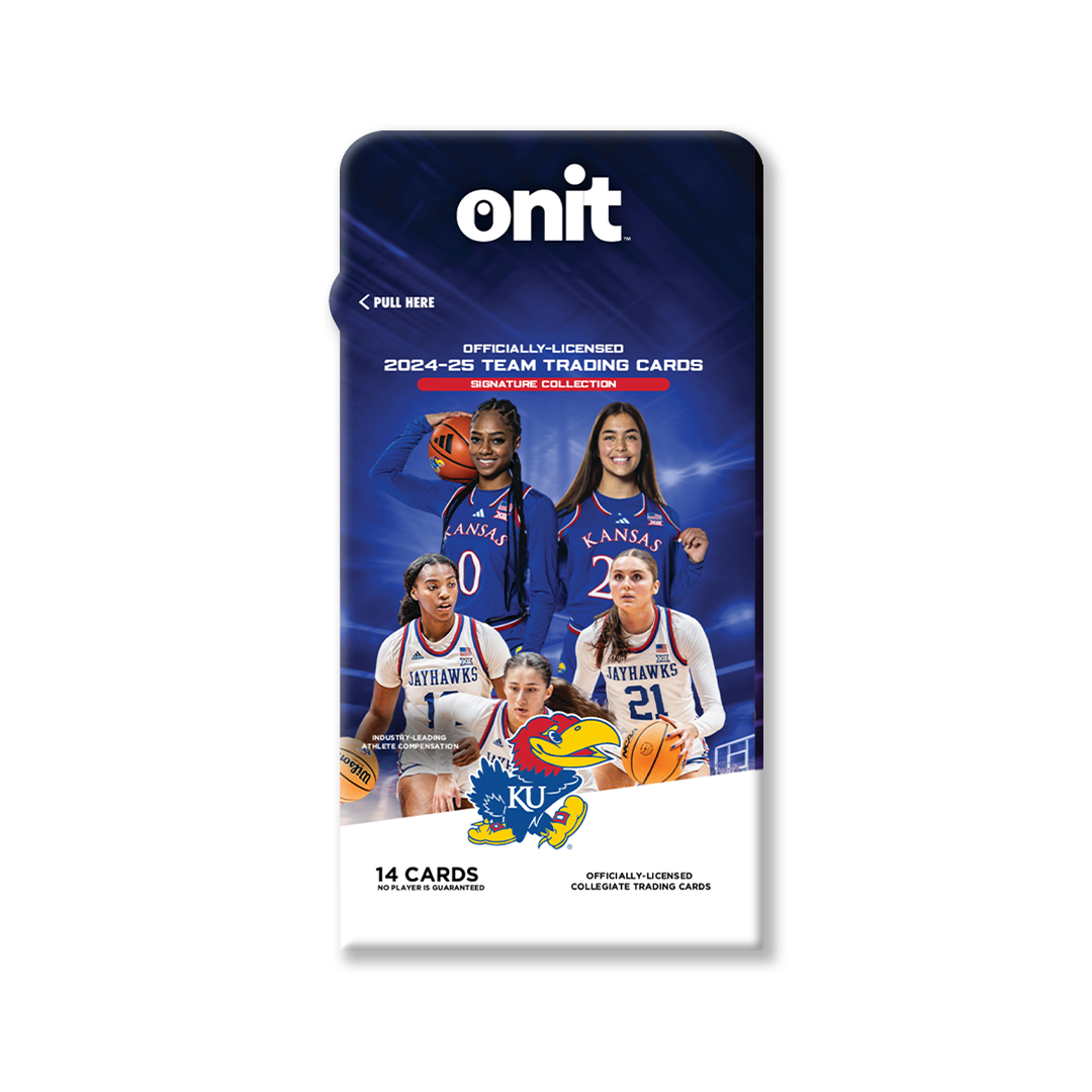 University of Kansas® NIL Women's Basketball - 2024-25 Signature Trading Cards - Single Pack