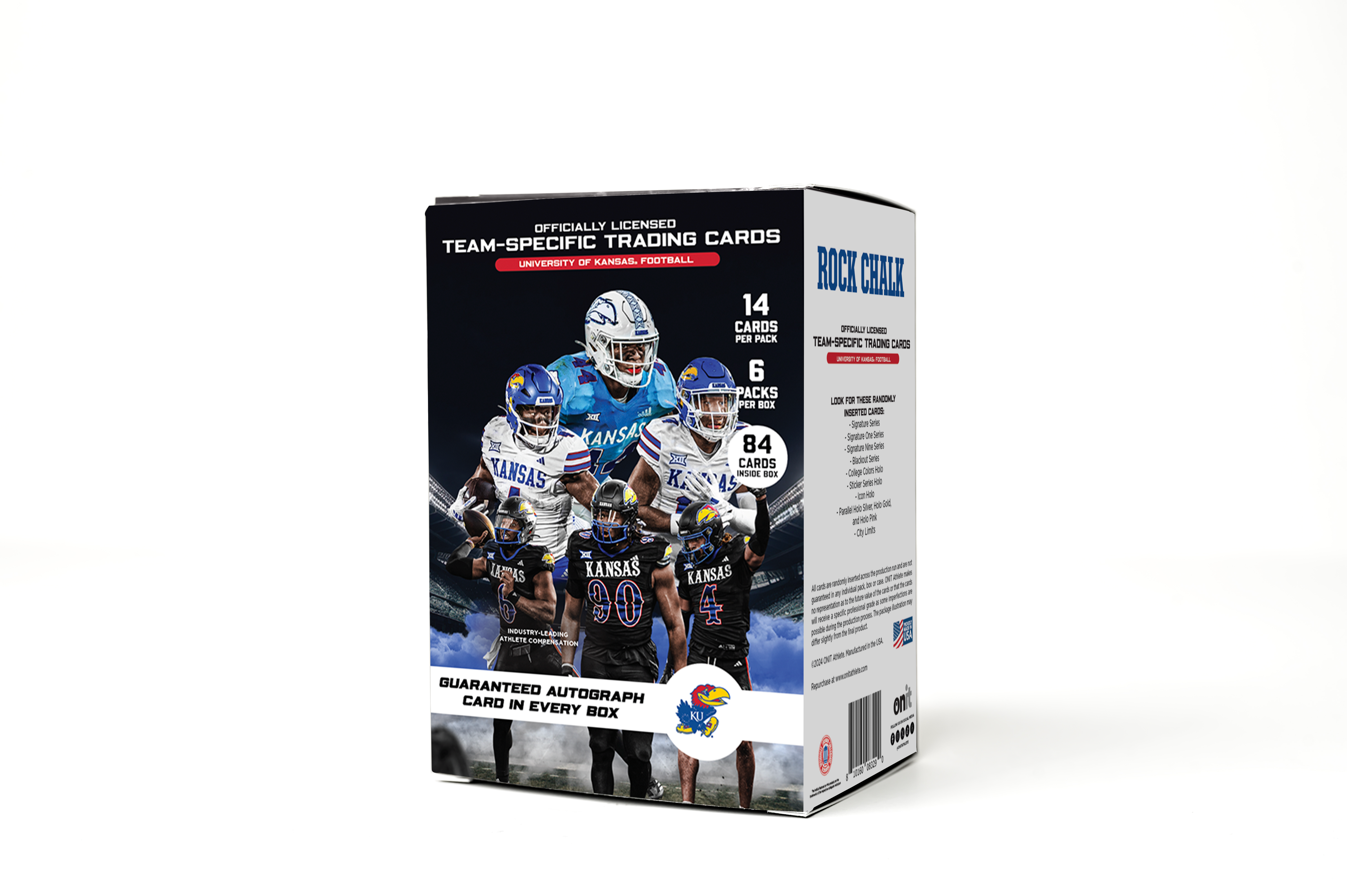 University of Kansas® 2024 Football - Platinum Box with Guaranteed Autograph