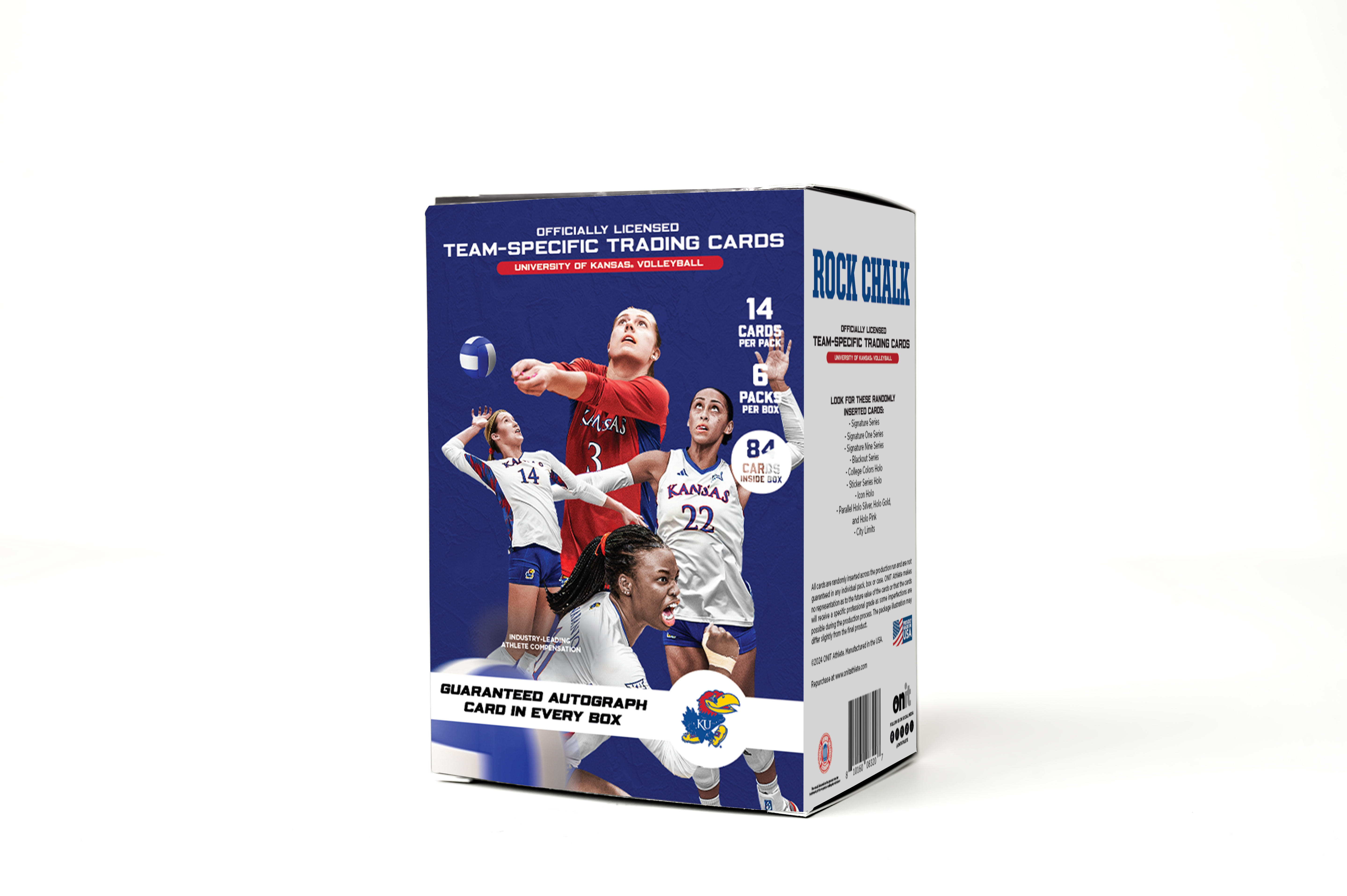 University of Kansas® 2024 Volleyball - Platinum Box with Guaranteed Autograph