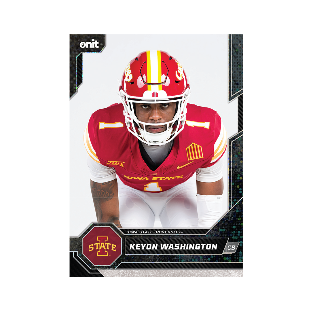 Iowa State University Football 2026 Team Trading Cards