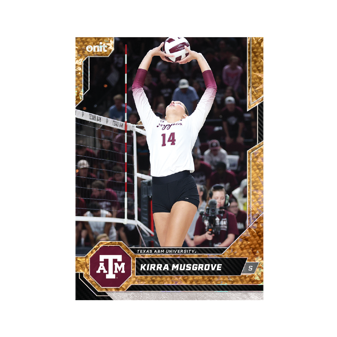 Texas A&M University Volleyball 2026 Team Trading Cards