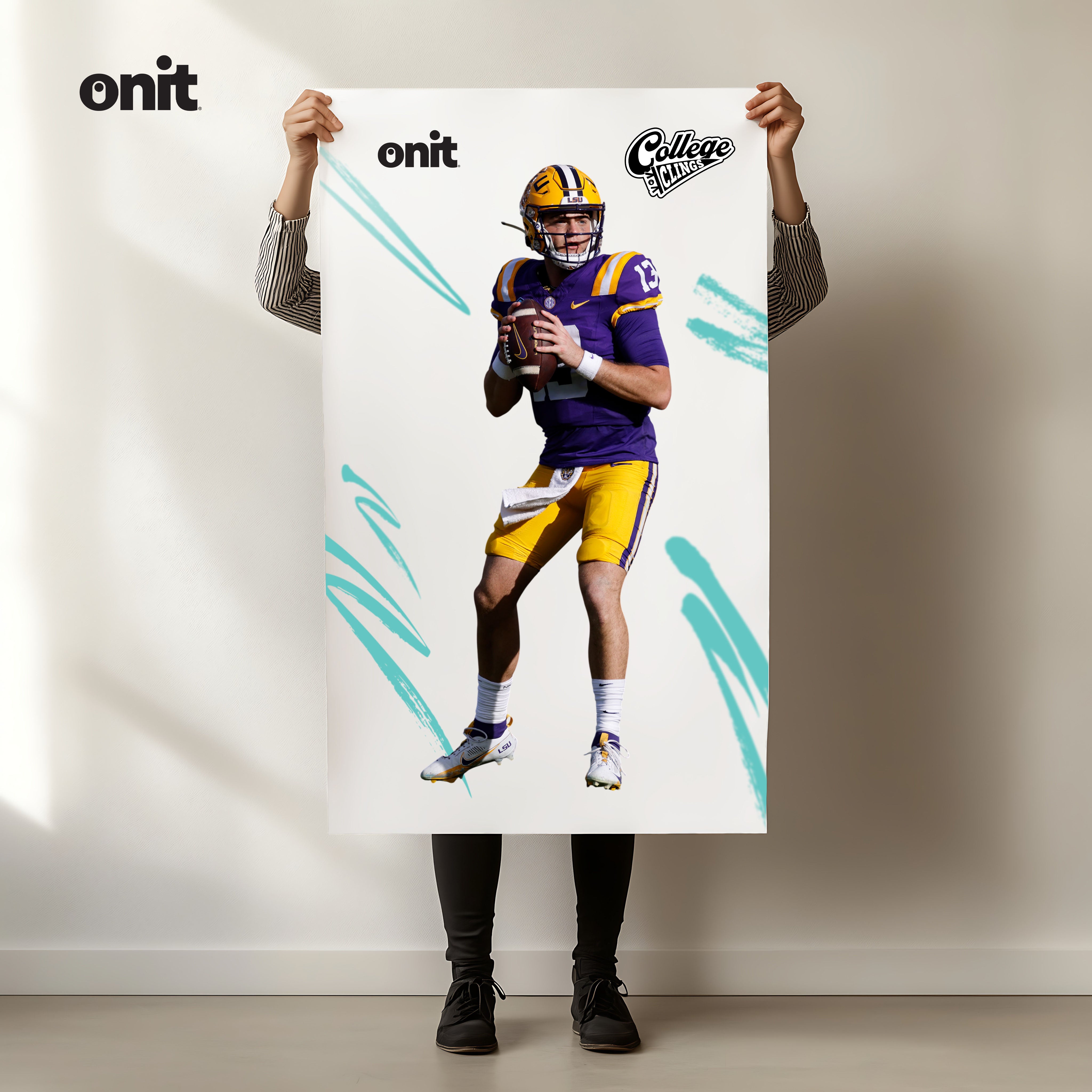 Garrett Nussmeier LSU Football 2025 College Cling