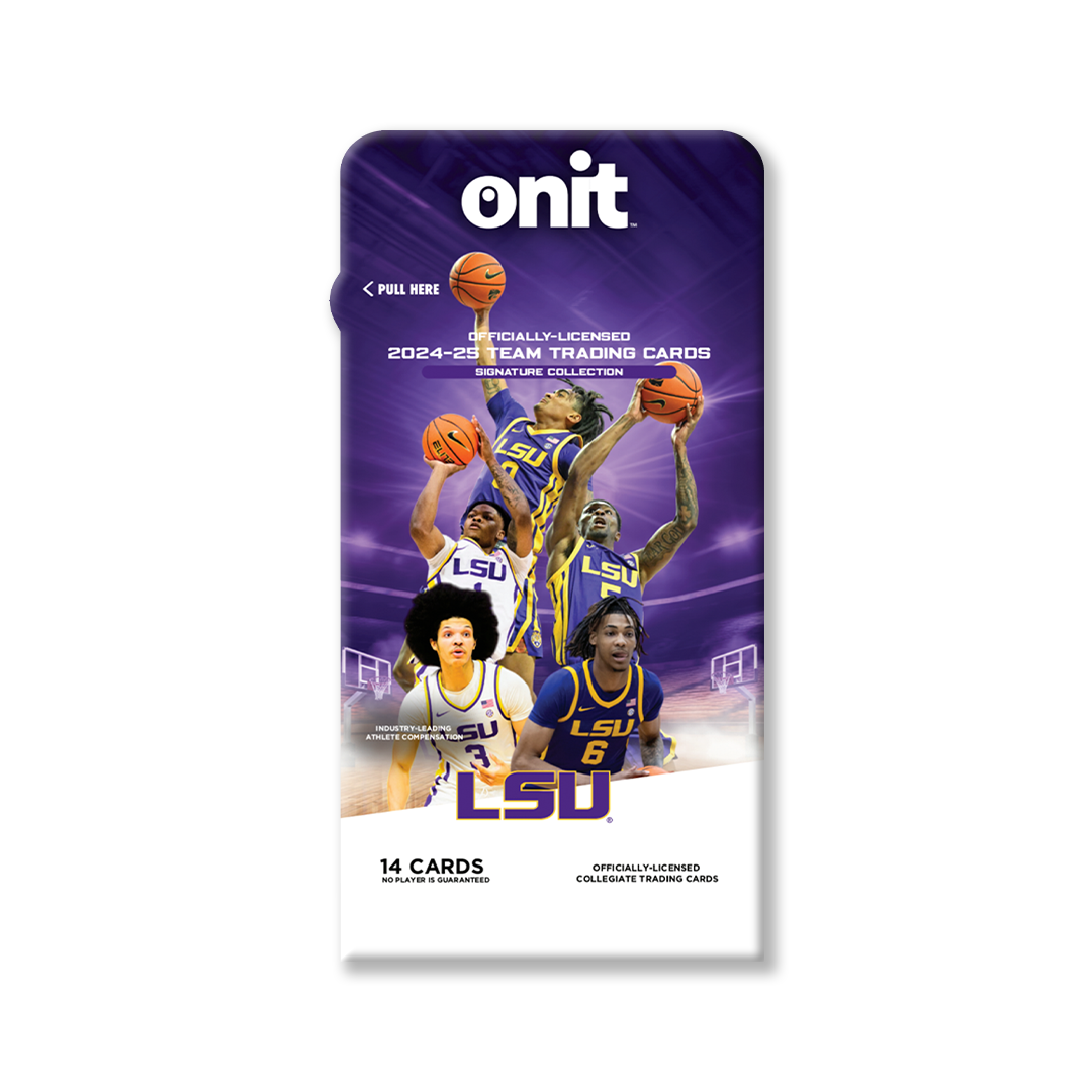 LSU® 2024-25 Men's Basketball Trading Cards - Single Pack