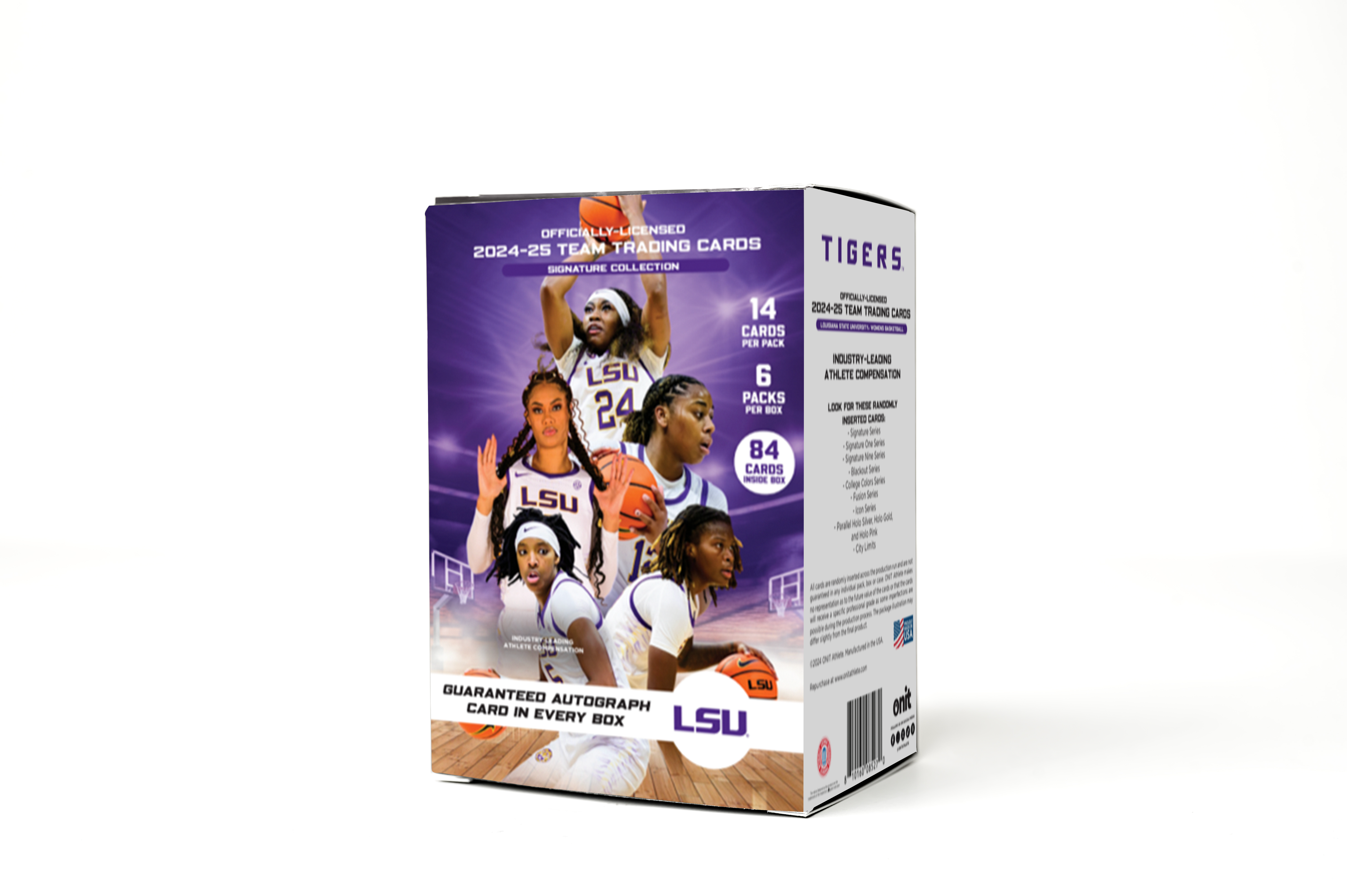 LSU® 2024-2025 Women's Basketball Trading Cards - Platinum Box with Guaranteed Autograph