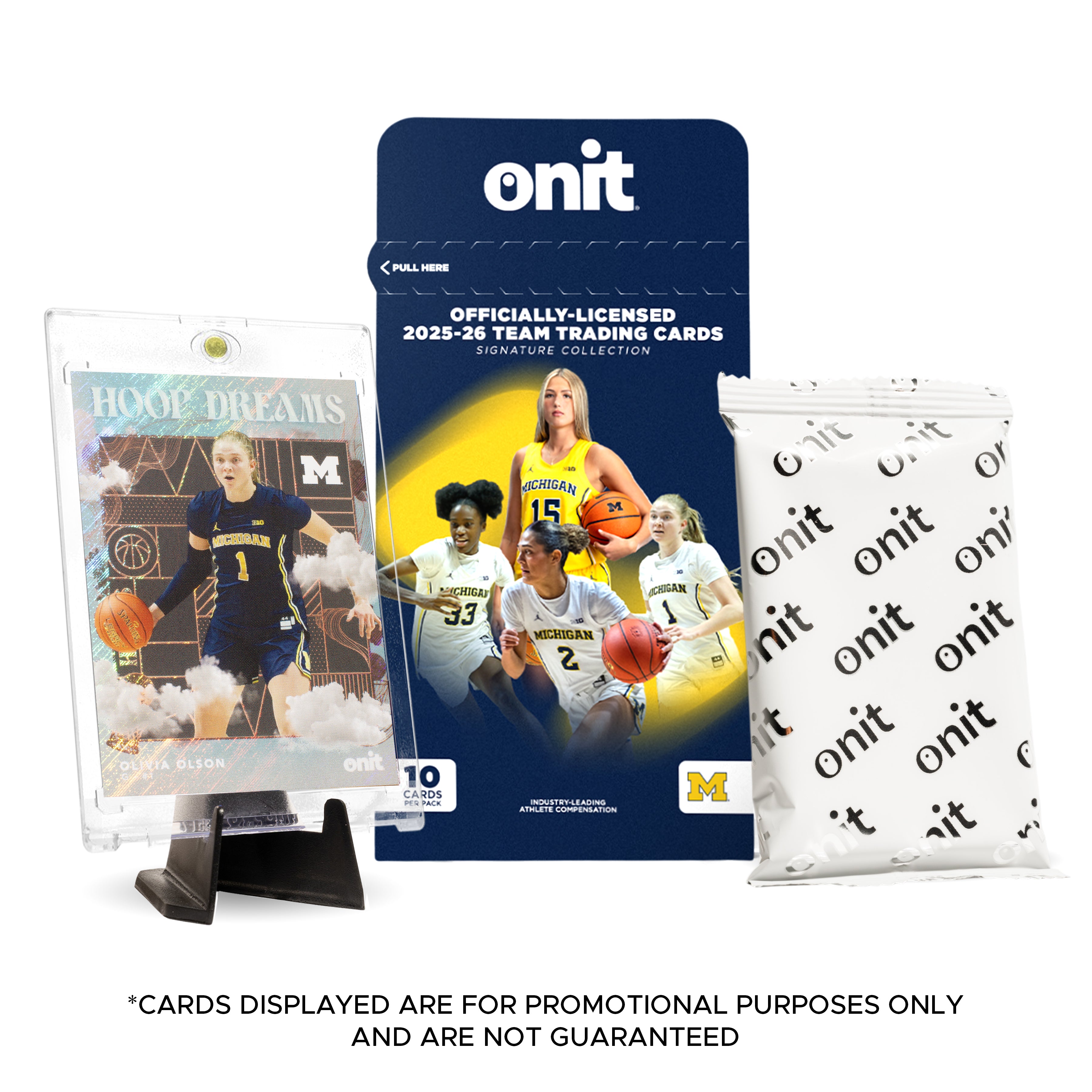 University of Michigan Women's Basketball 2025-26 Trading Cards - Single Pack