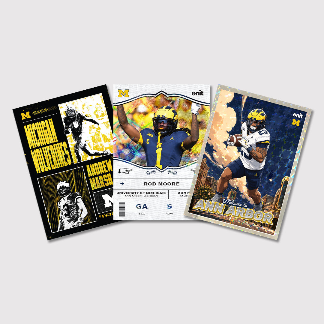 University of Michigan Football 2026 Team Trading Cards