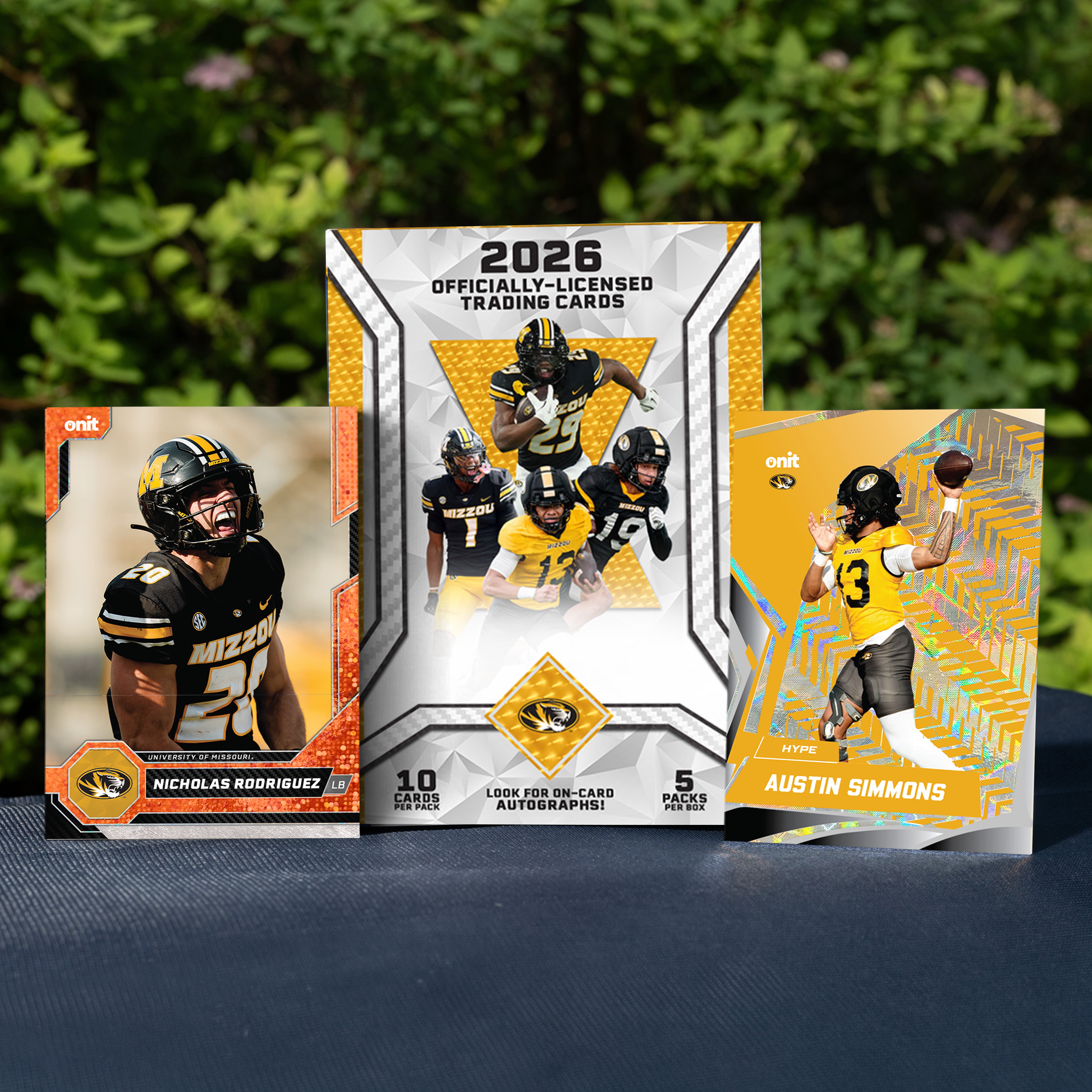 University of Missouri Football 2026 Team Trading Cards