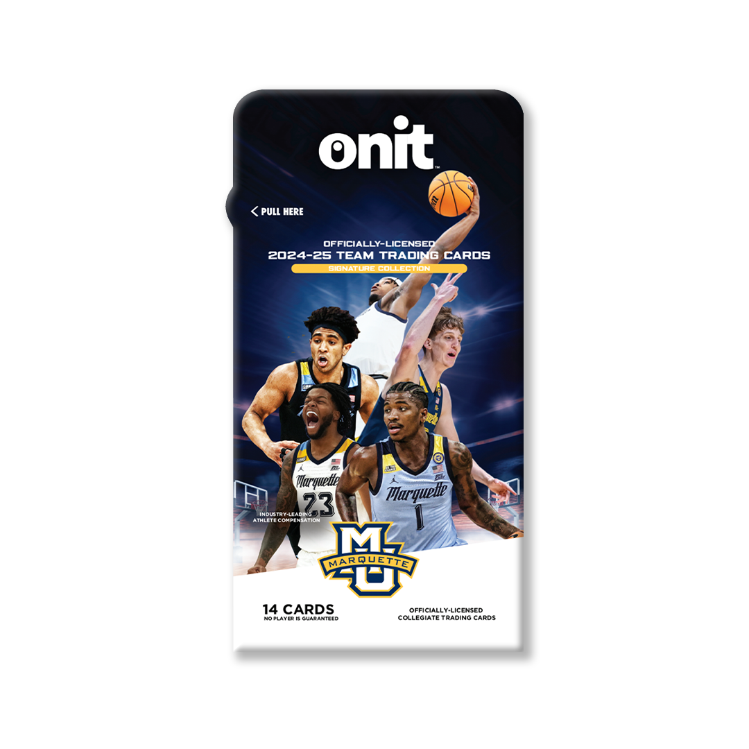 Marquette University® 2024-2025 Men's Basketball Trading Cards - Single Pack