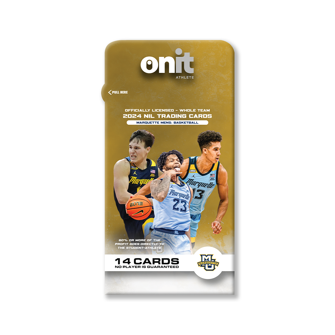 Marquette University® NIL Men's Basketball - 2023-24 Signature Trading Cards - Single Pack
