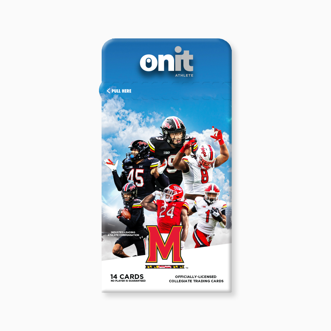 University of Maryland® 2024 Football Trading Cards - Single Pack