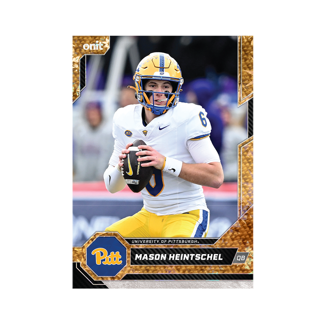 University of Pittsburgh Football 2026 Team Trading Cards