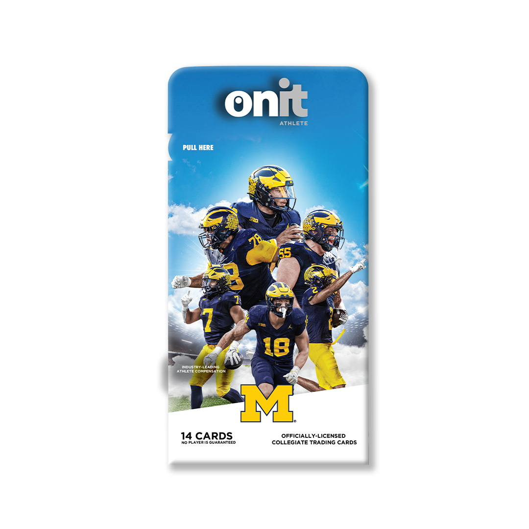 University of Michigan® 2024 Football Trading Cards - Single Pack