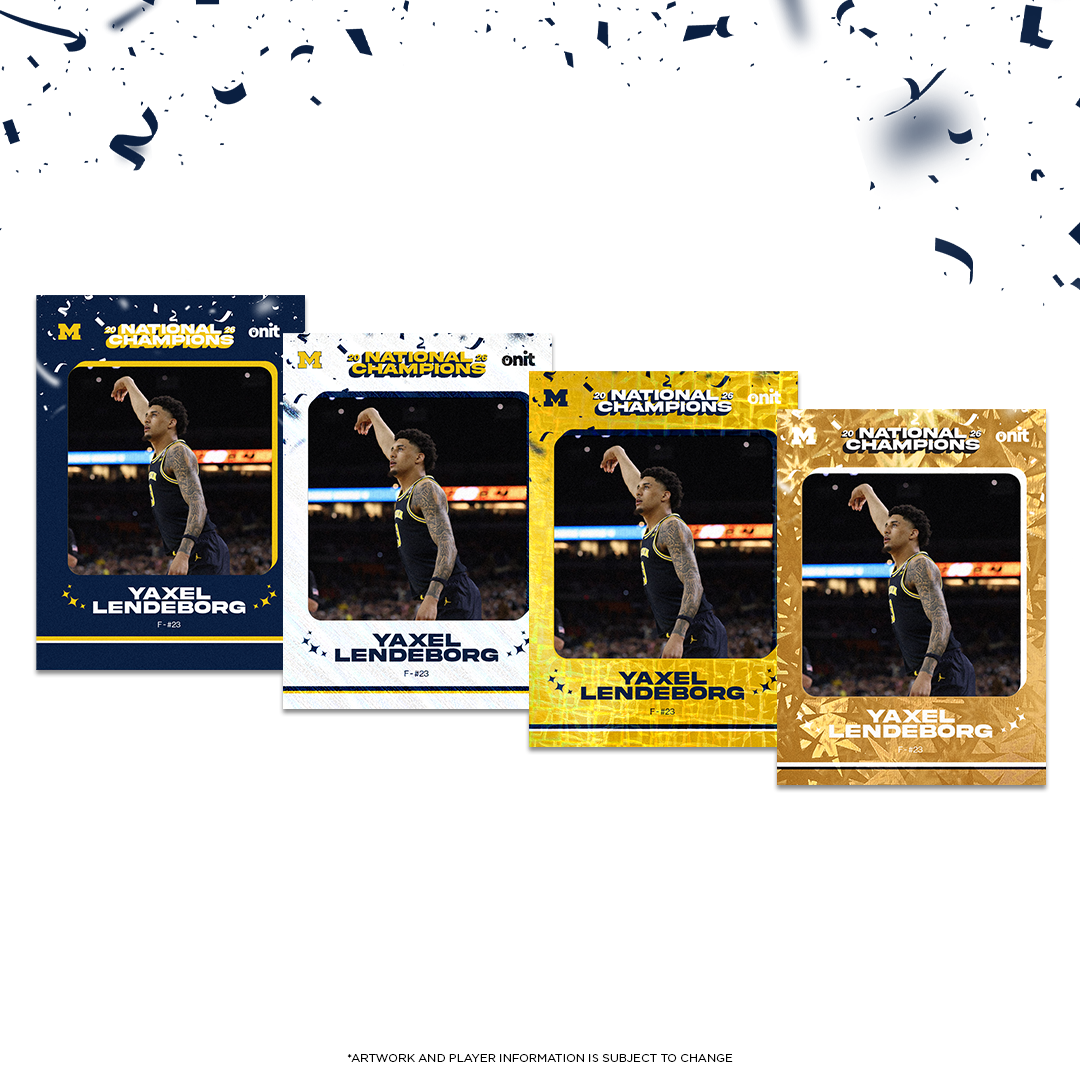 University of Michigan Men's Basketball 2026 National Champion Commemorative Box