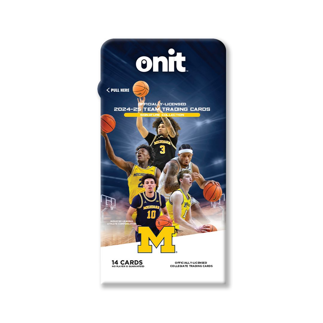 University of Michigan® 2024-25 Men's Basketball Trading Cards - Single Pack