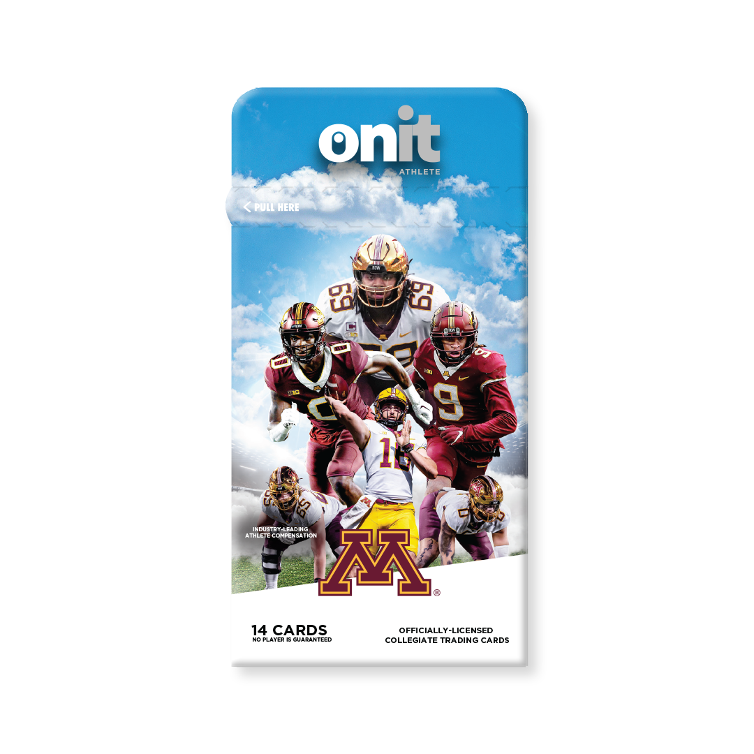 University Of Minnesota® 2024 Football Trading Cards - Single Pack