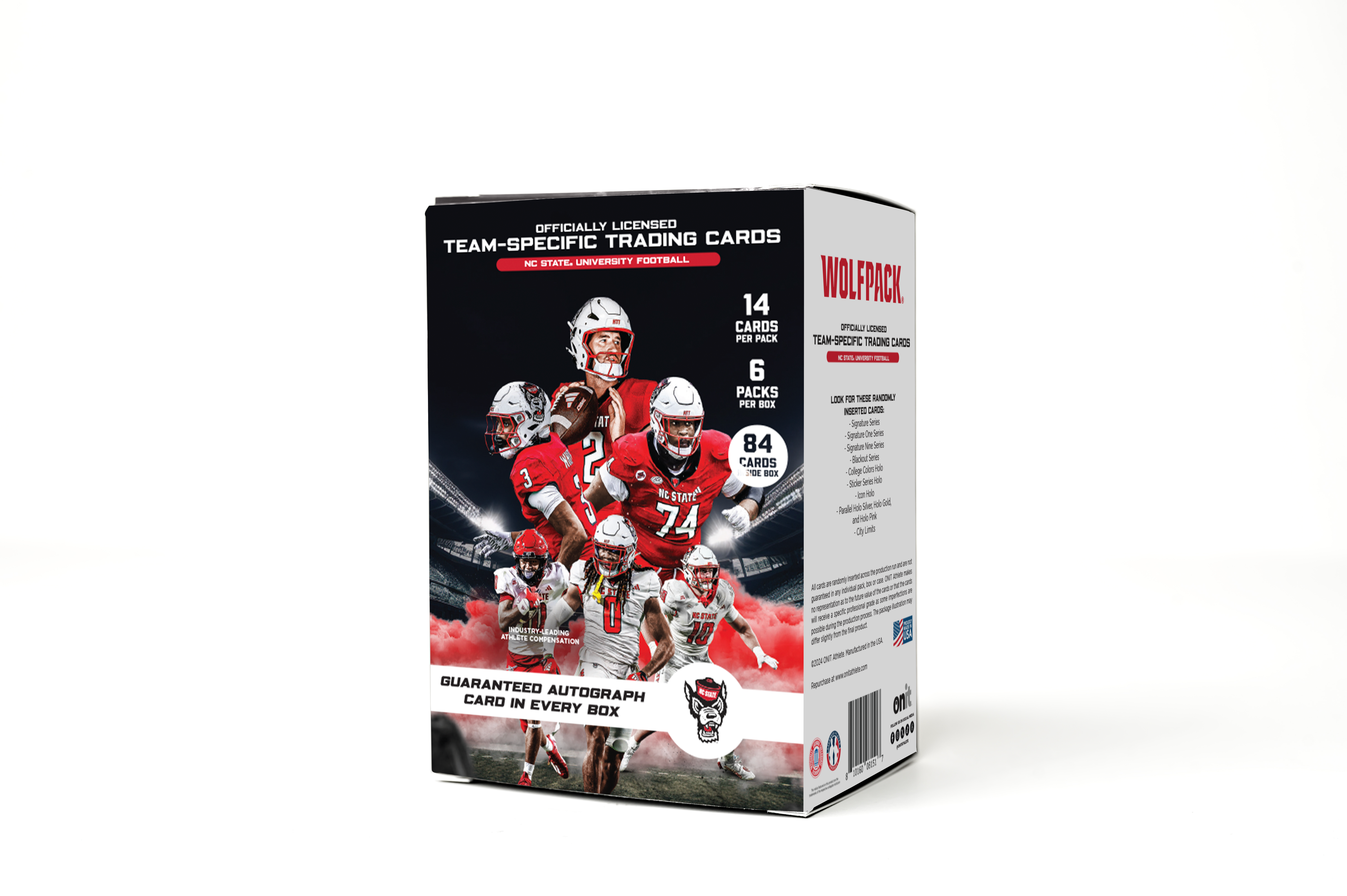 NC State University® 2024 Football - Platinum Box with Guaranteed Autograph