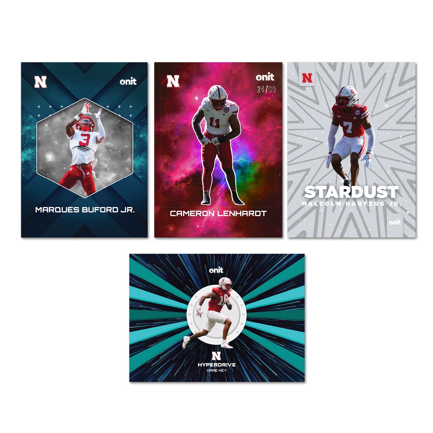 University of Nebraska Football 2025 ONIT Gravity Blaster Box