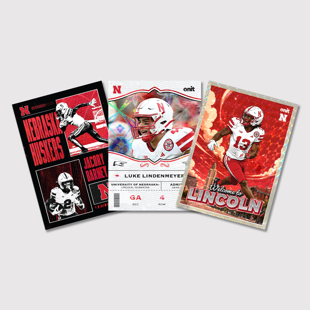 University of Nebraska Football 2026 Team Trading Cards