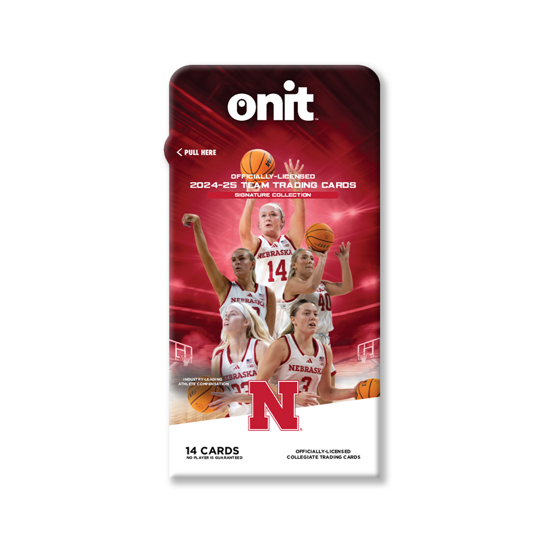 University of Nebraska® 2024-2025 Women's Basketball Trading Cards - Single Pack