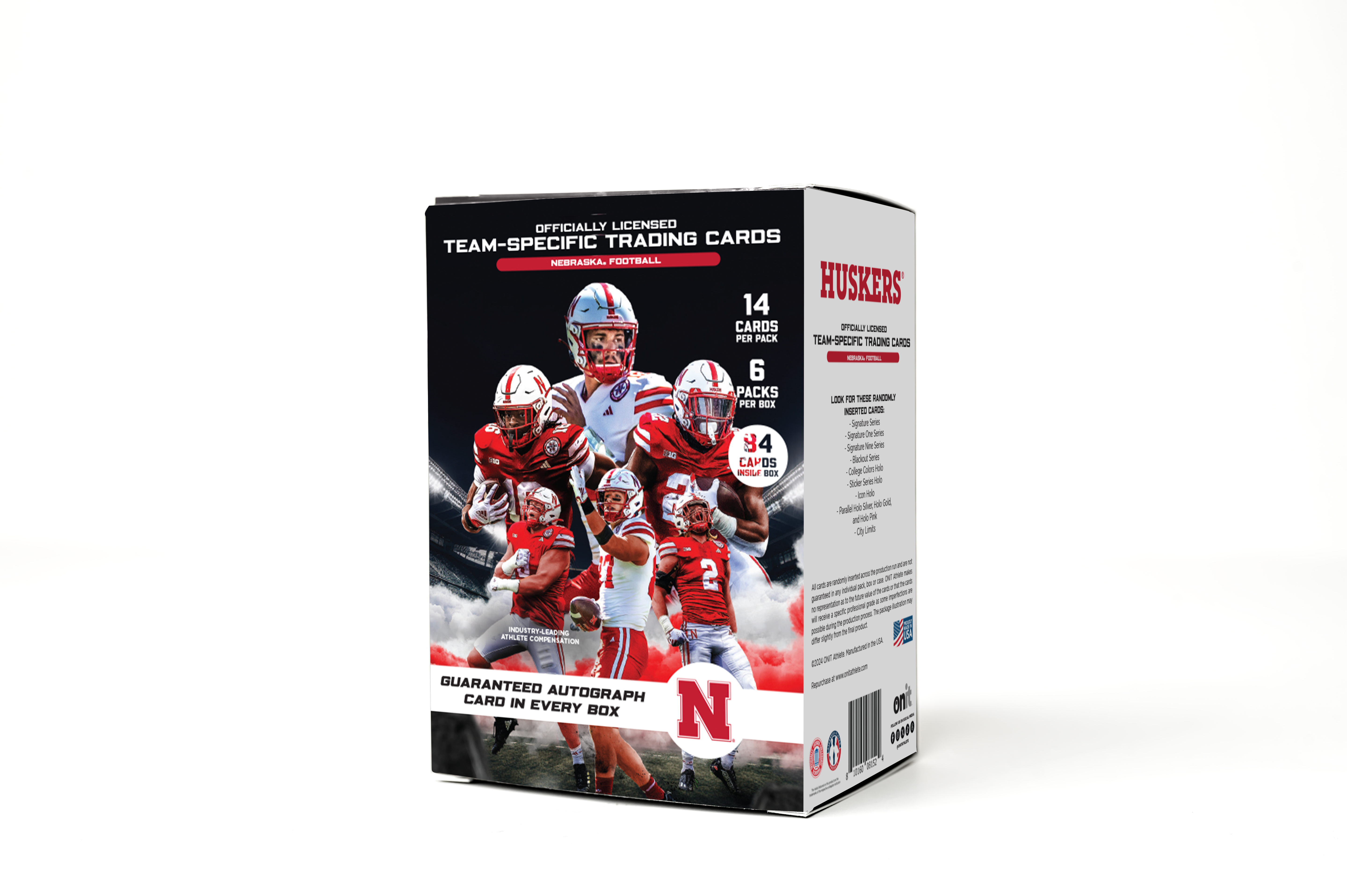 University of Nebraska® 2024 Football - Platinum Box with Guaranteed Autograph