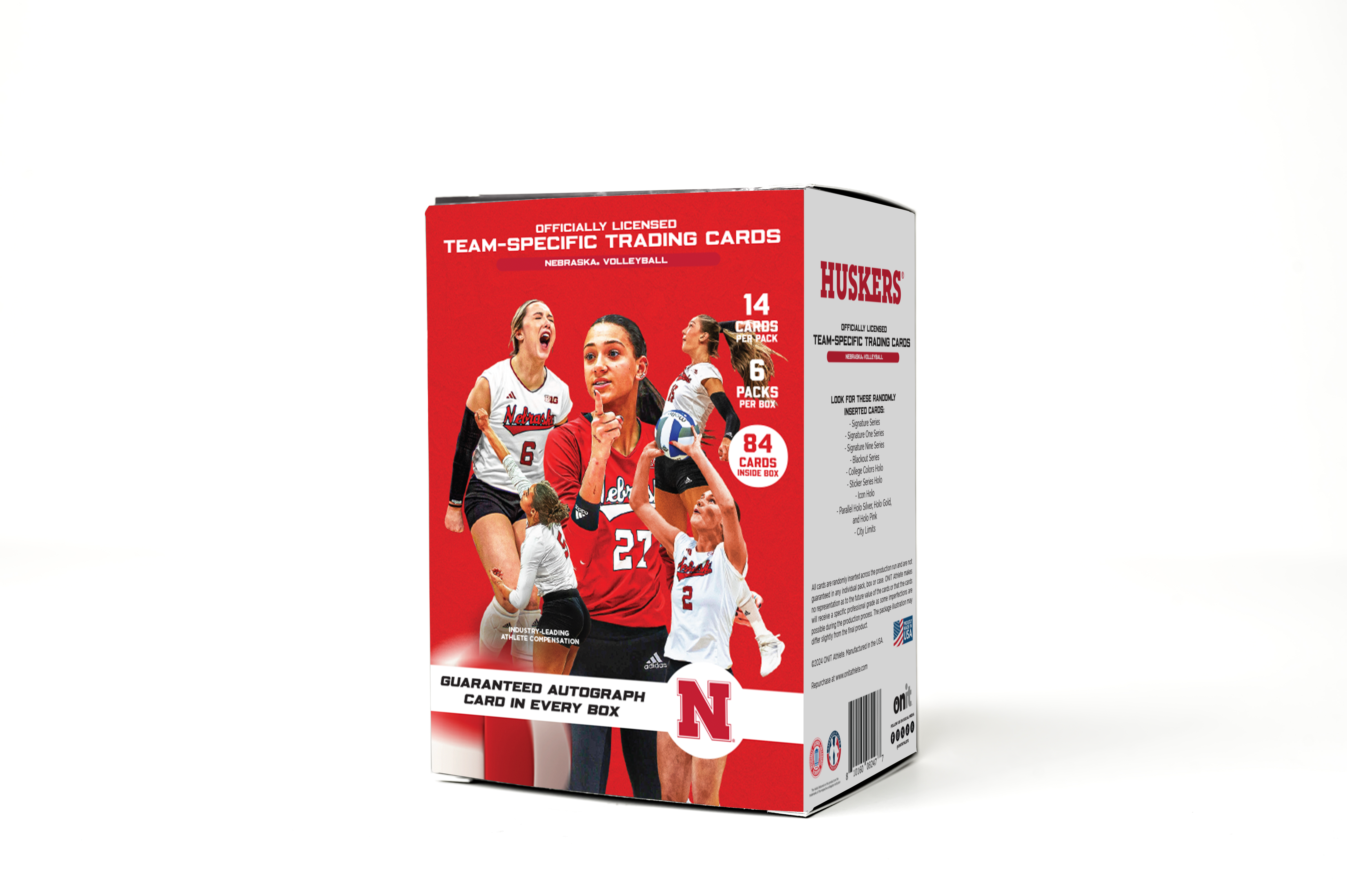 University of Nebraska® 2024 Volleyball - Platinum Box with Guaranteed Autograph