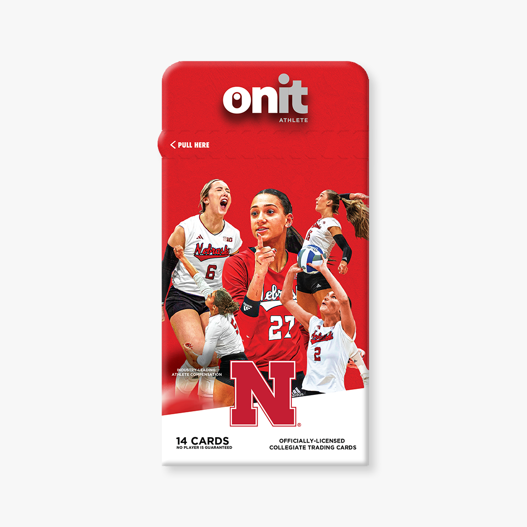 University of Nebraska® 2024 Volleyball Trading Cards - Single Pack