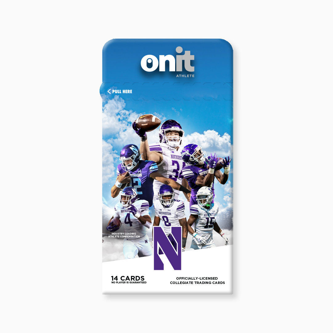 Northwestern University® 2024 Football Trading Cards - Single Pack