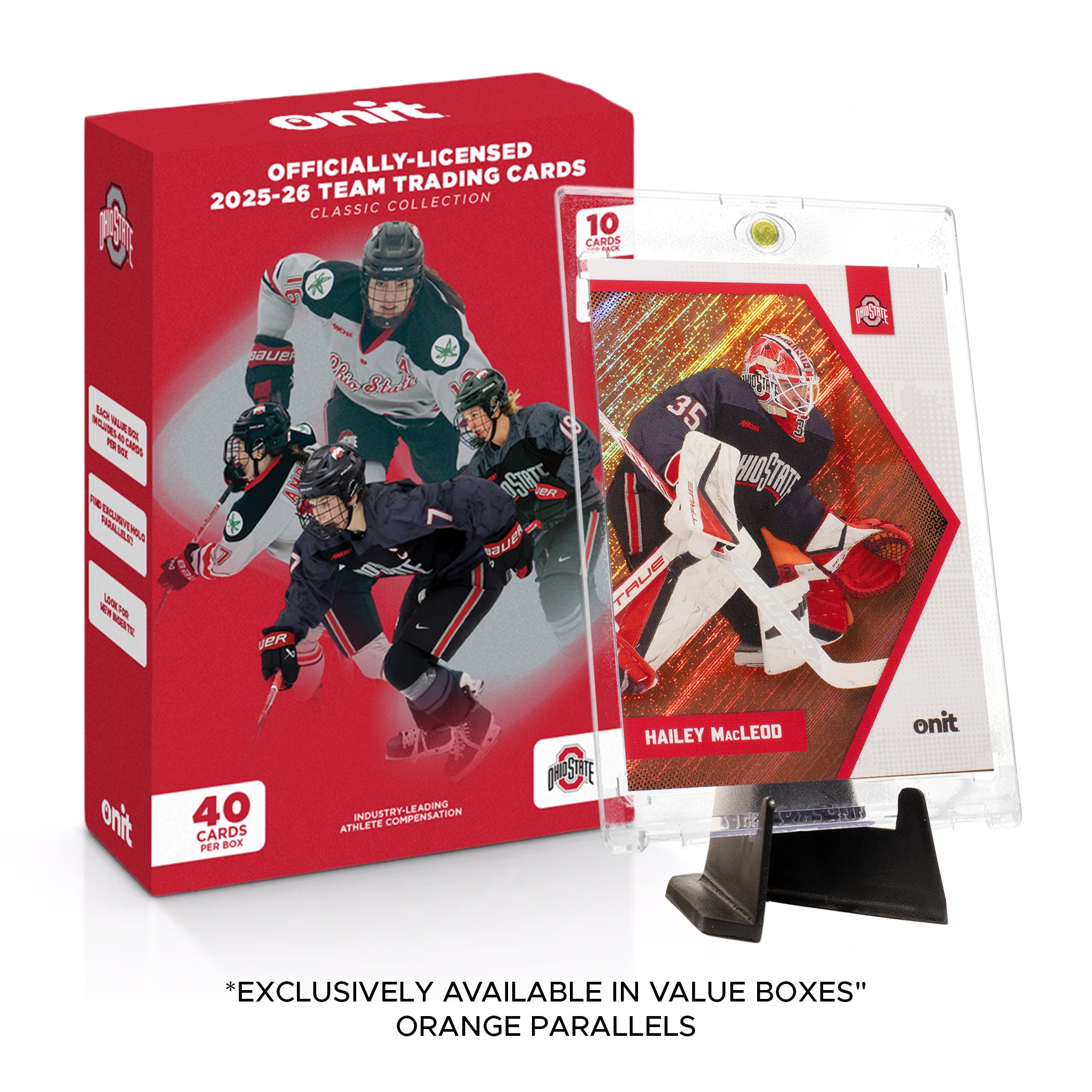 The Ohio State University Women's Hockey 2025-26 Trading Cards - Value Box