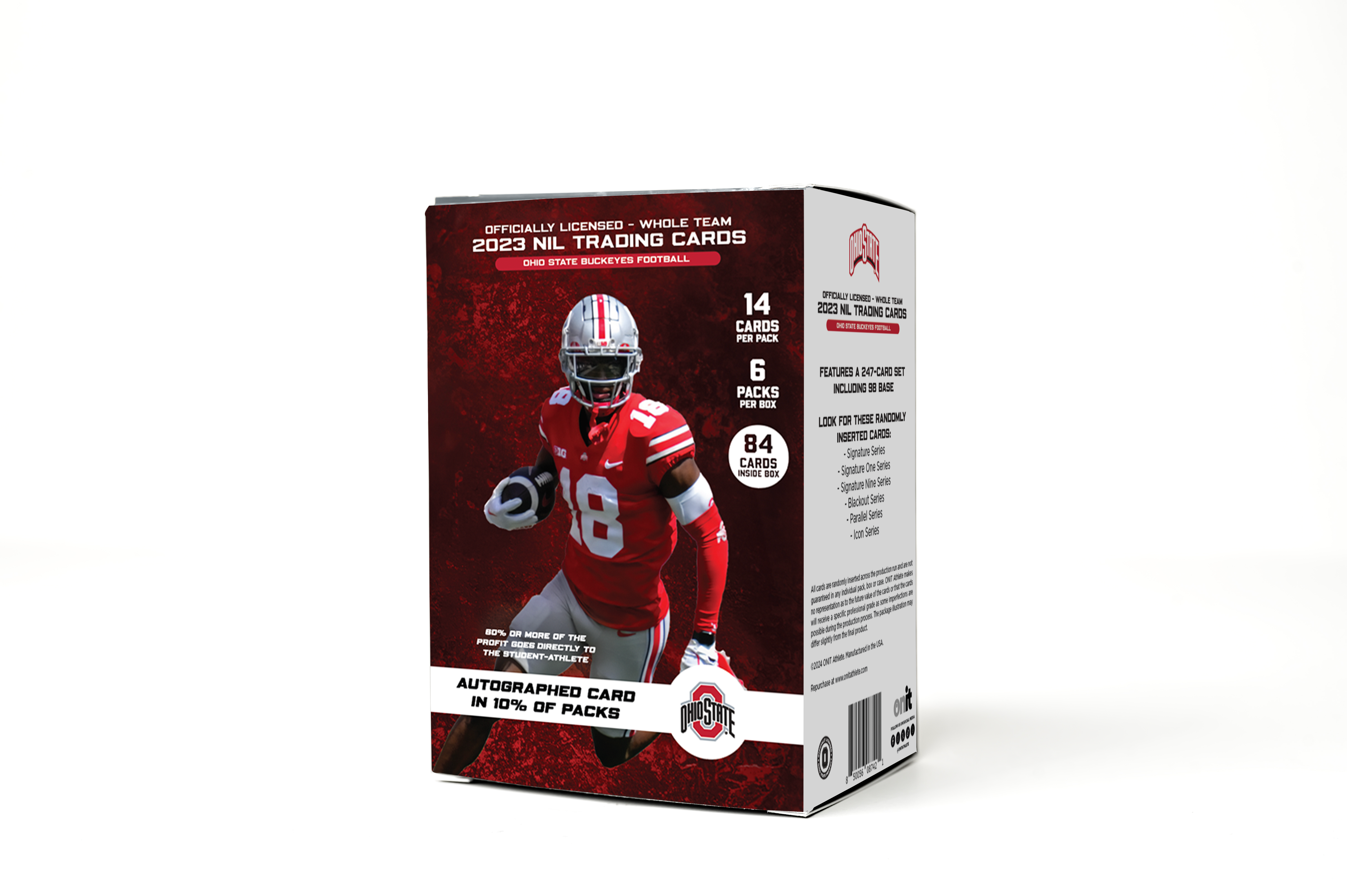 The Ohio State University® Platinum Box - NIL Football 2023 Trading Cards - GUARANTEED AUTOGRAPH