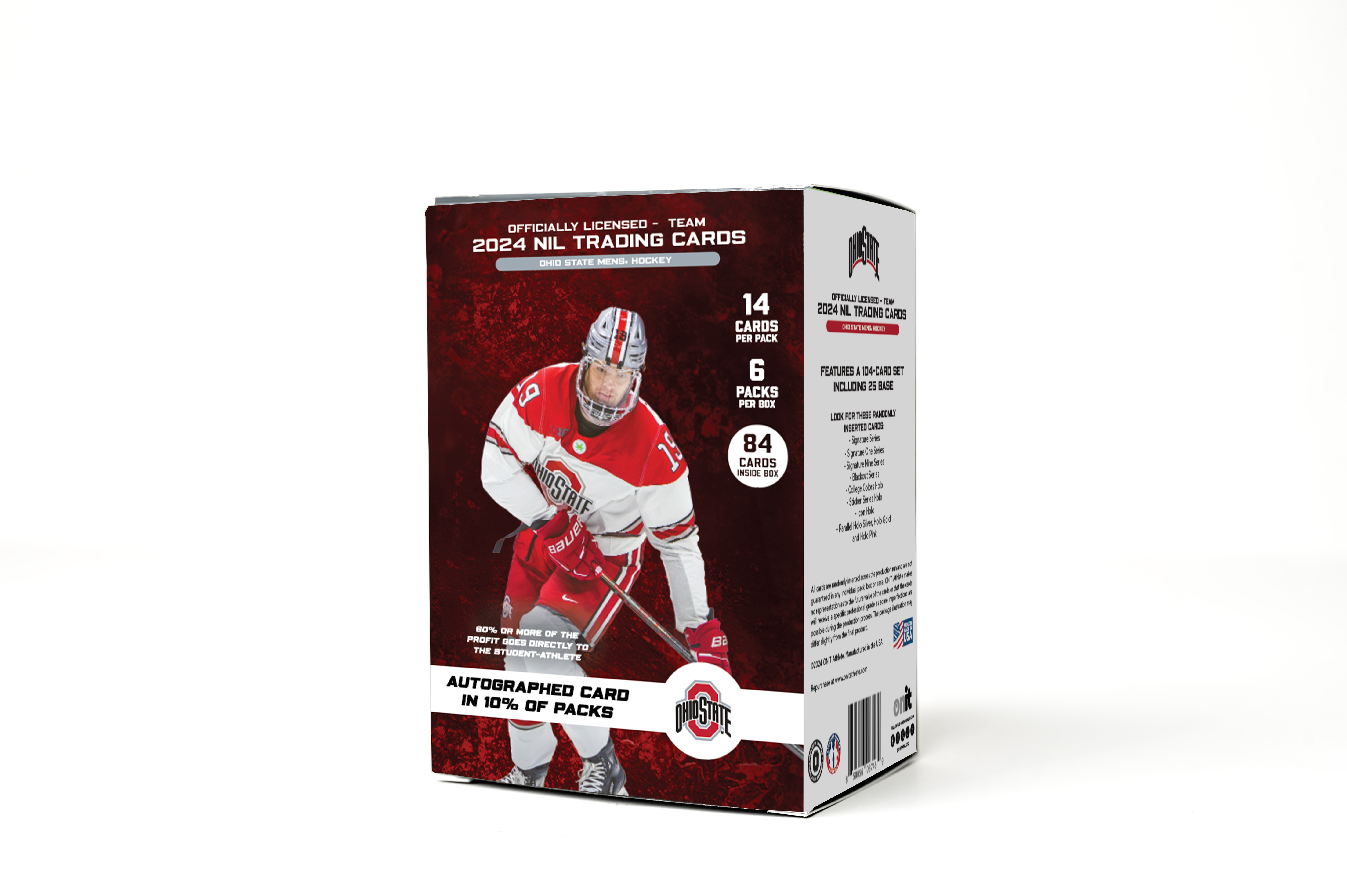 The Ohio State University® Platinum Box - NIL Men's Hockey 2023-24 Trading Cards - GUARANTEED AUTOGRAPH