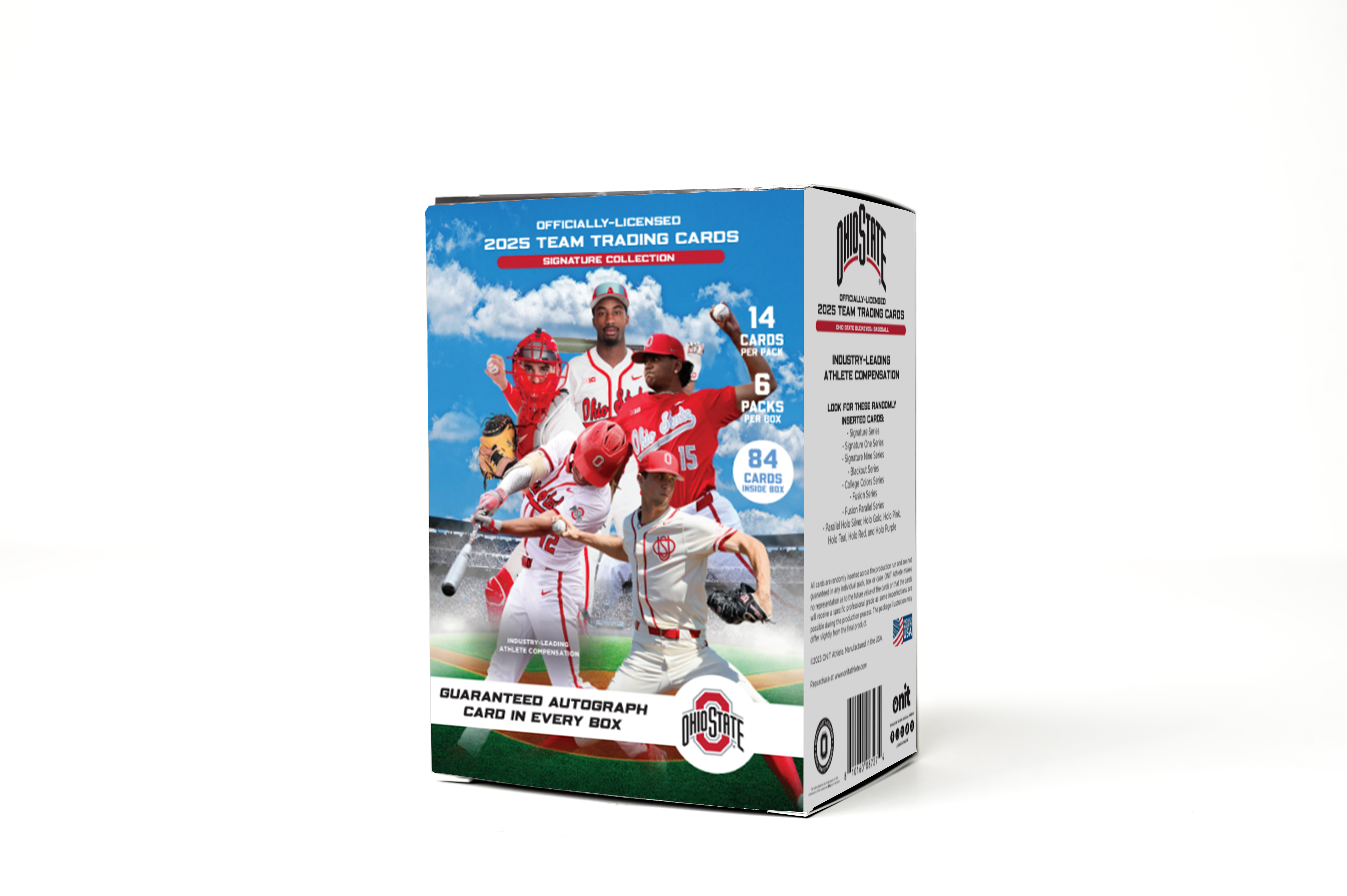 The Ohio State University® 2025 Baseball Trading Cards - Platinum Box with Guaranteed Autograph