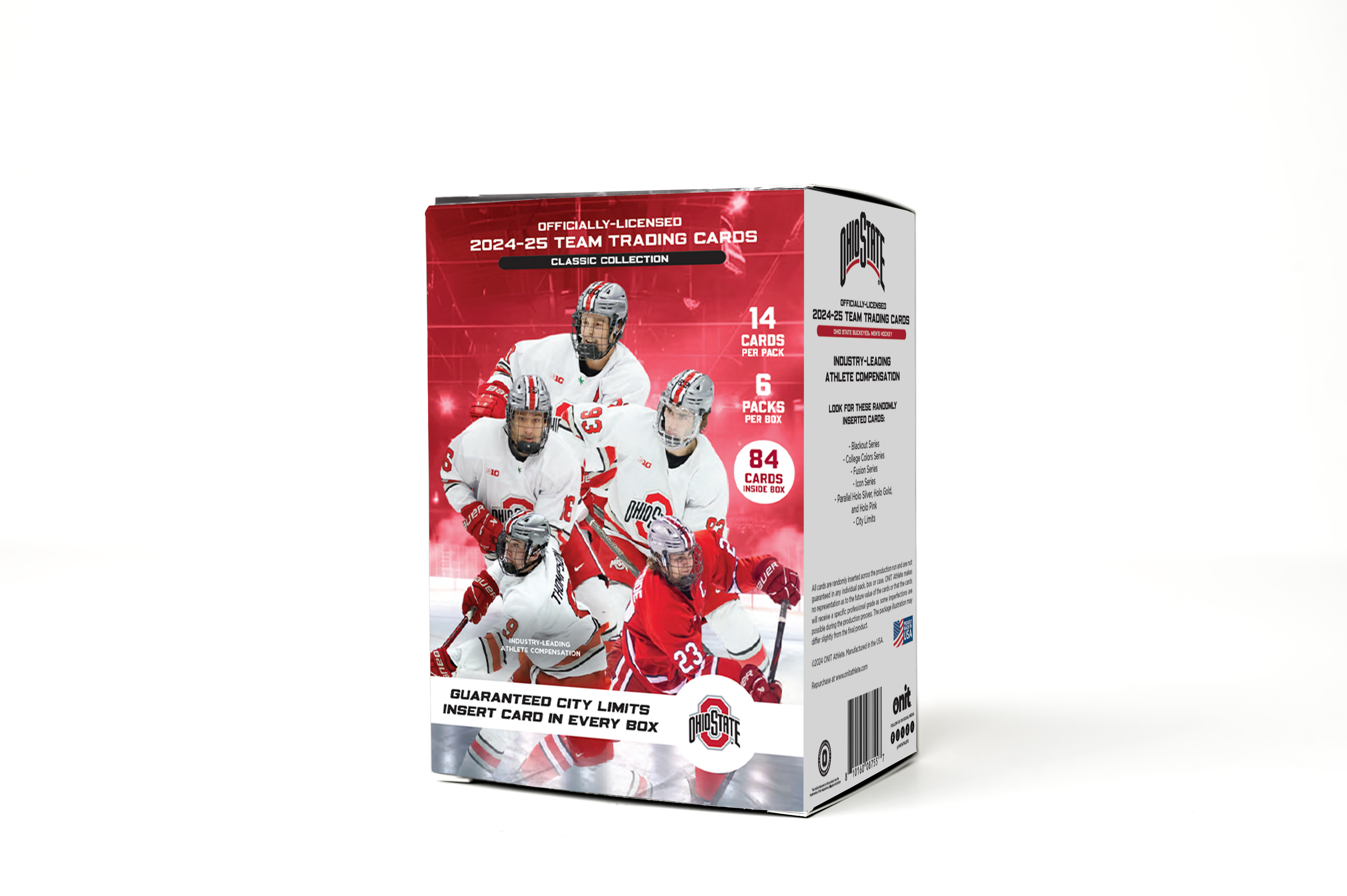 The Ohio State University® 2024-25 Men's Hockey Trading Cards - Blaster Box