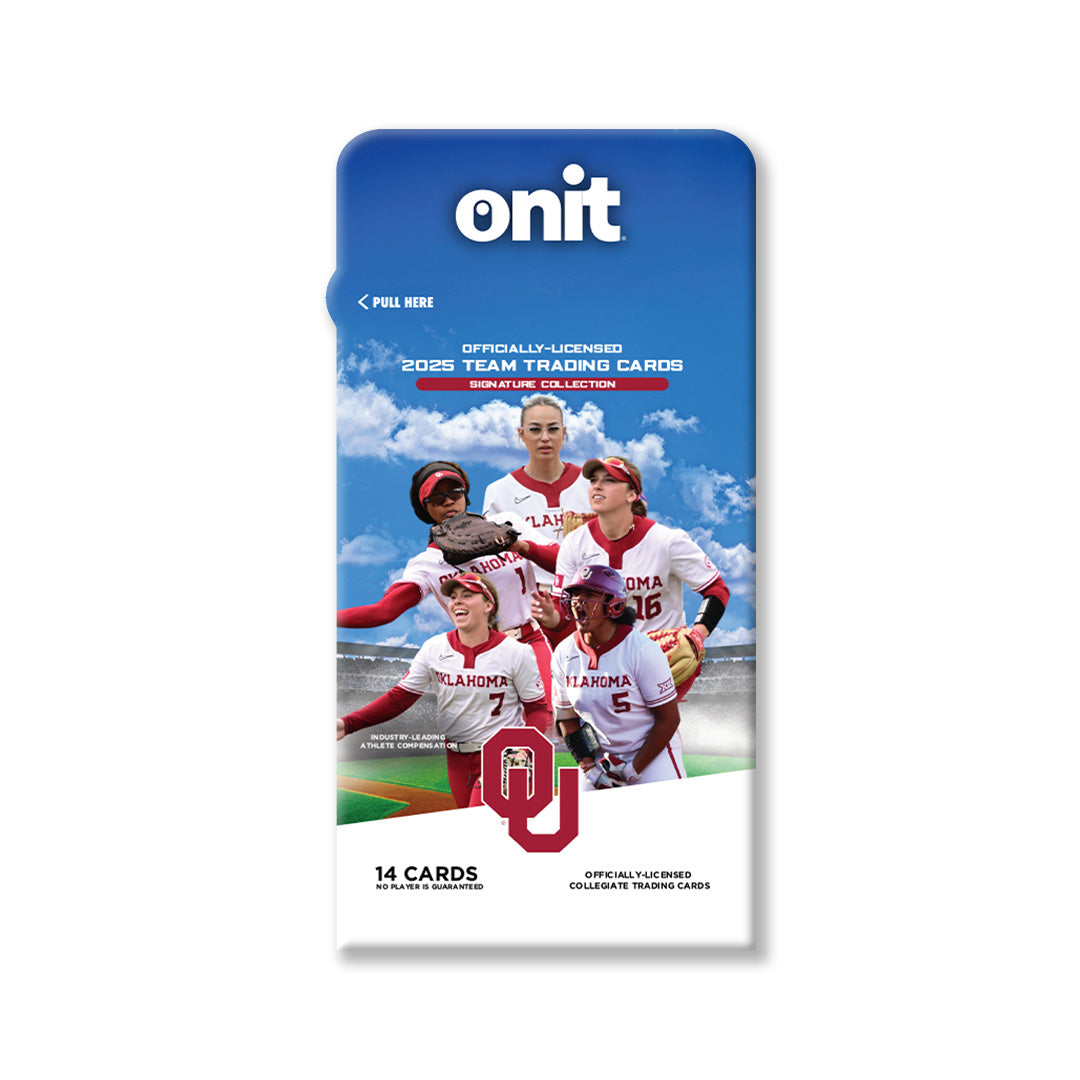 University of Oklahoma® 2025 Softball Trading Cards - Single Pack