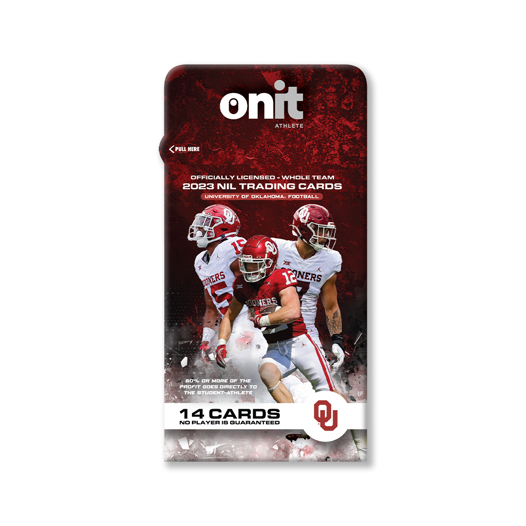 The University of Oklahoma® NIL Football - 2023 Trading Cards - Single Pack