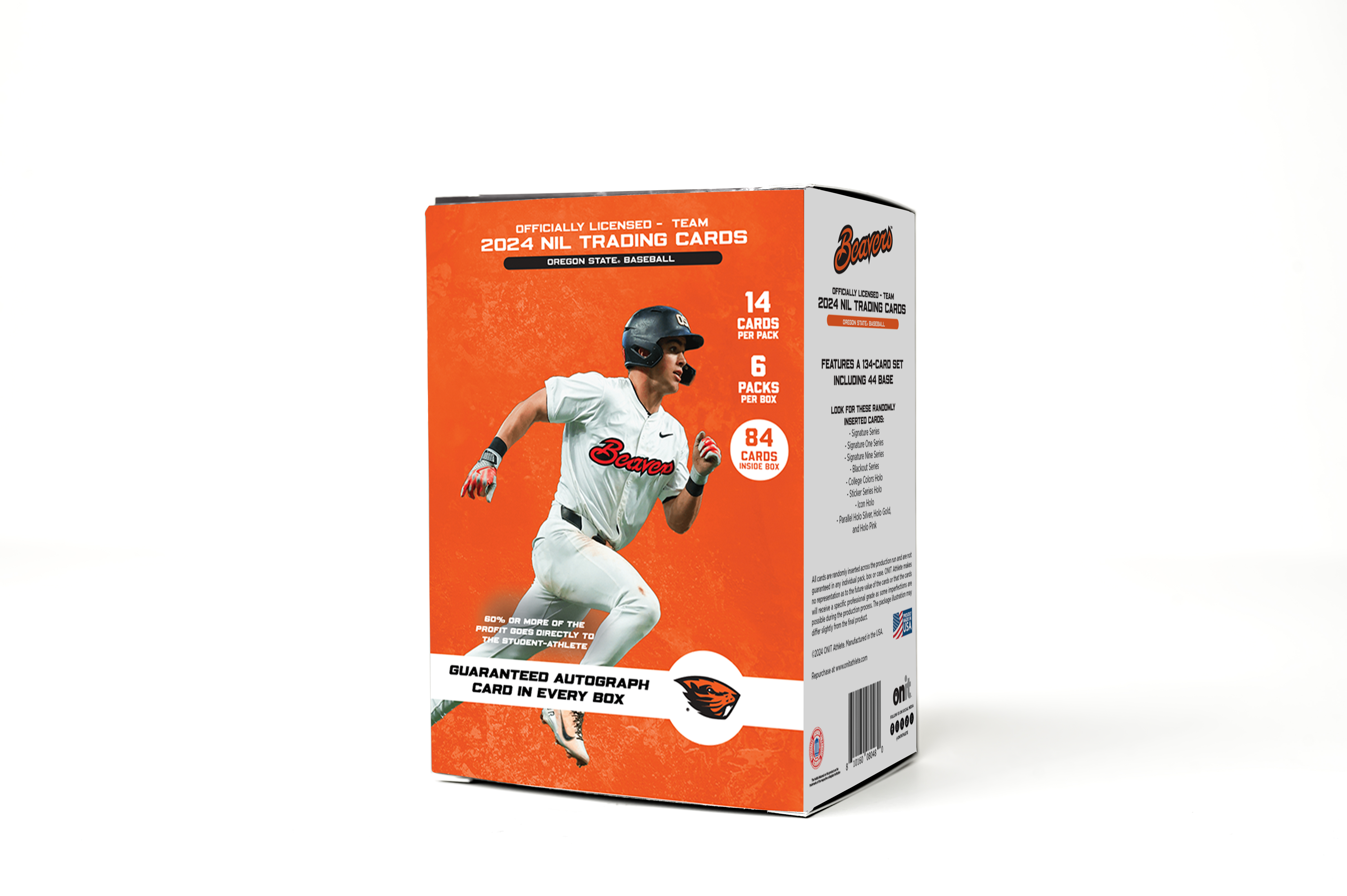 Oregon State University® Platinum Box - NIL 2024 Baseball Trading Cards - GUARANTEED AUTOGRAPH