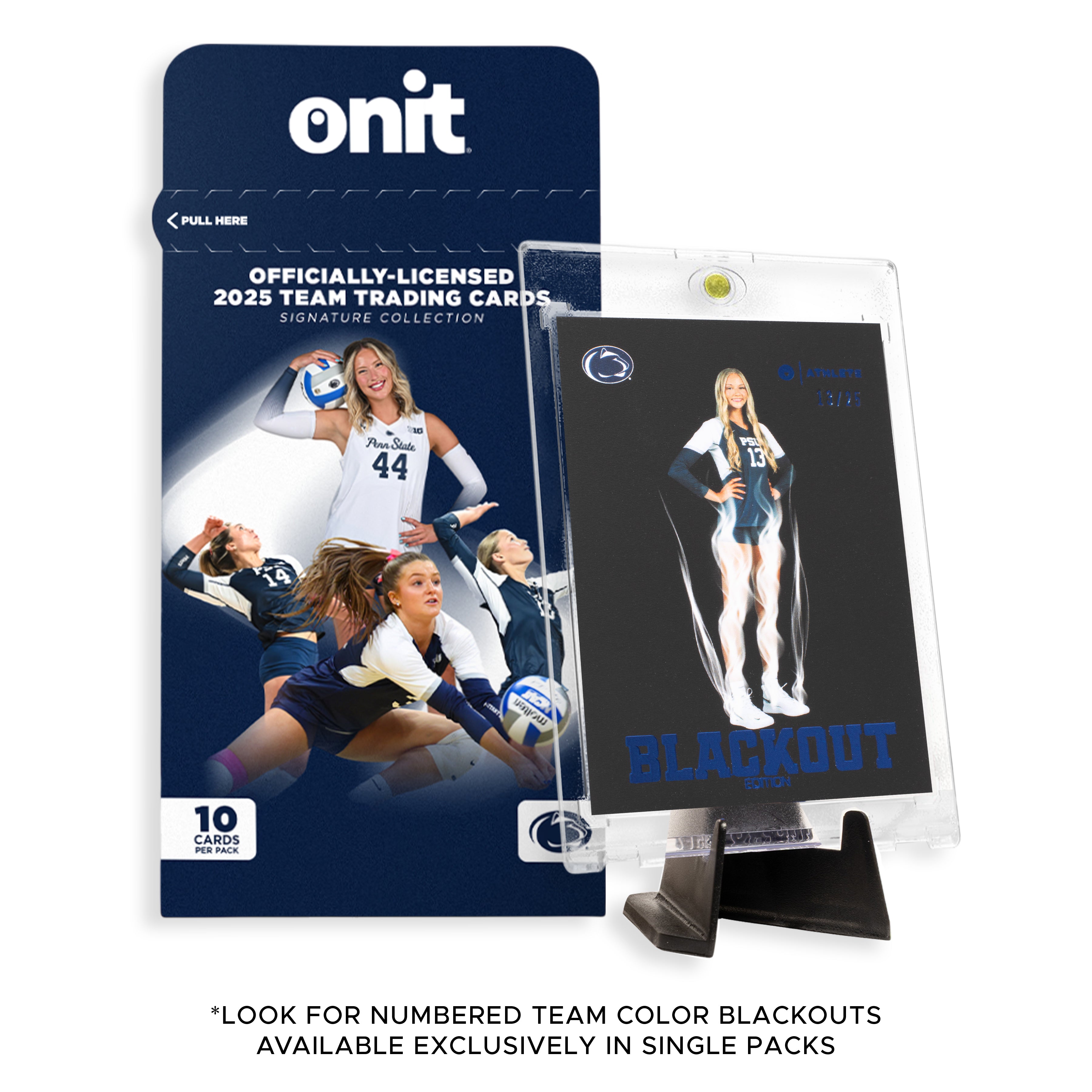 Penn State University Volleyball 2025 Trading Cards - Single Pack