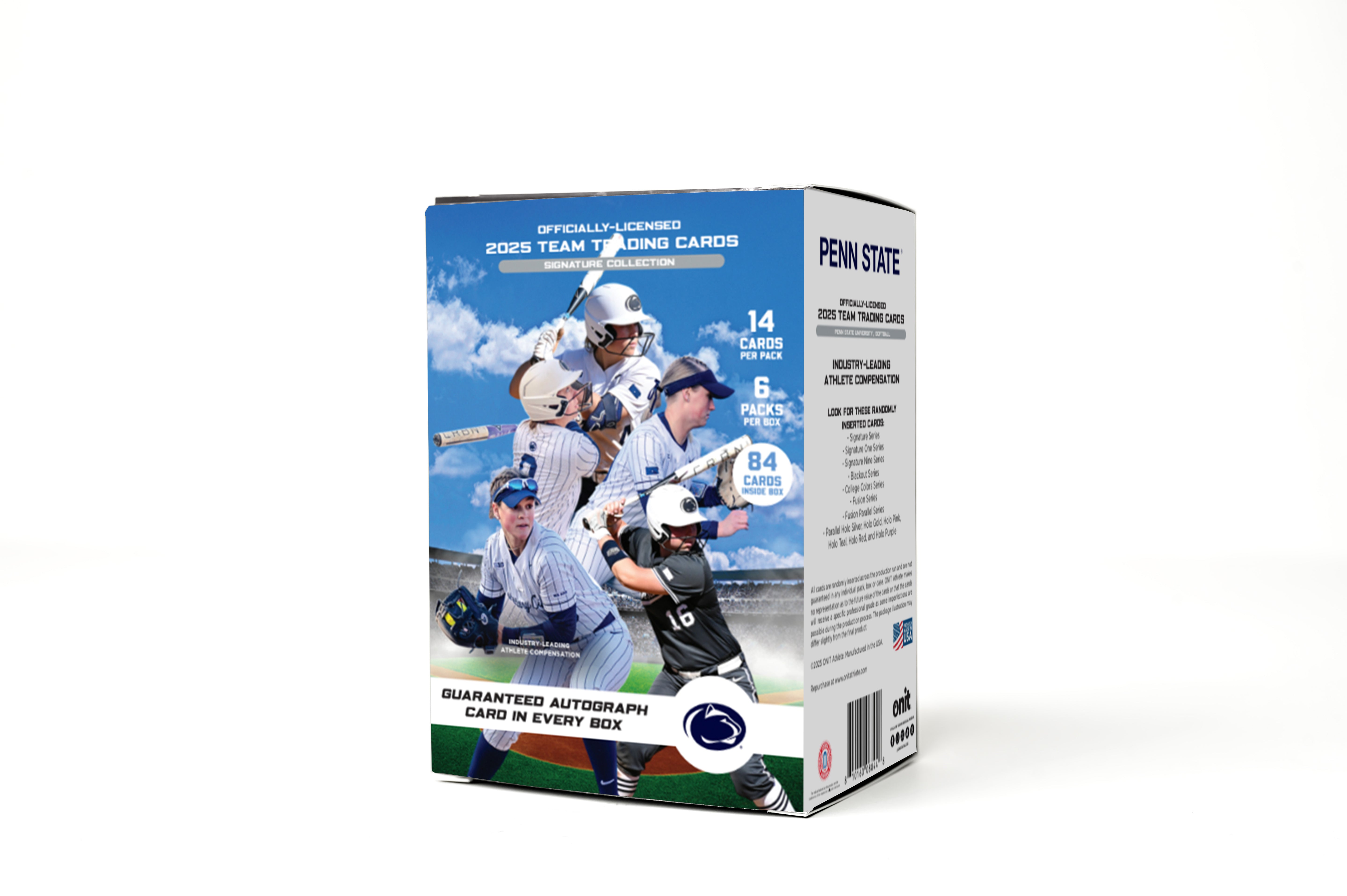 Penn State University® 2025 Softball Trading Cards - Platinum Box with Guaranteed Autograph